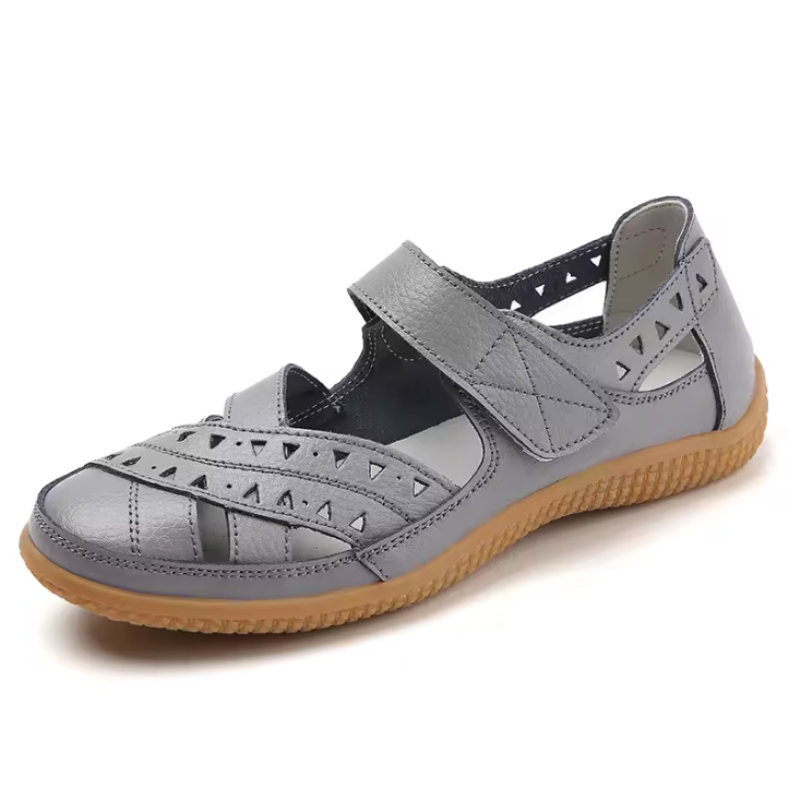 Orthopädische Geh-Sandalen für täglichen Tragekomfort Damen - Grau - Damen > Sandalen > Orthopädisch - Concept Fashionlab