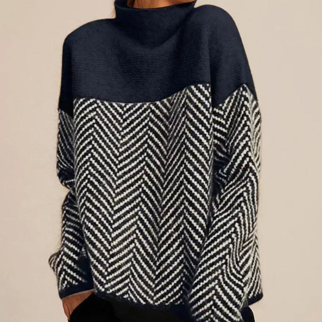Gemütlicher und schicker Rollkragenpullover