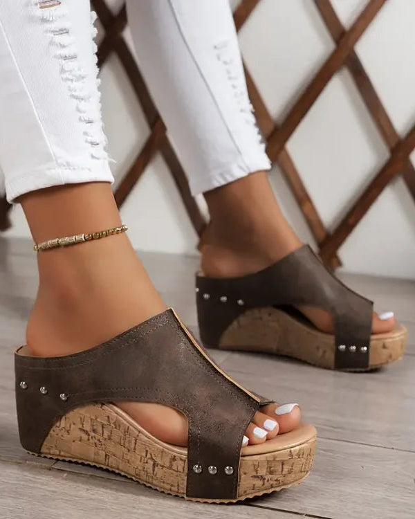 Orthopädische Sandalen – ergonomischer Komfort und ganztägige - Braun - Damen > Sandalen > Orthopädisch - Concept Fashionlab