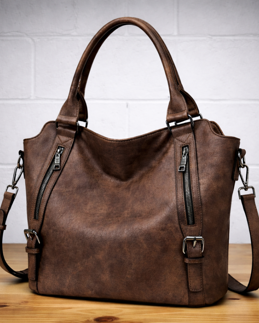 Deine Alltags-Tasche – auf die du dich immer verlassen kannst. Damen - Kaffee - Damen > Taschen - Concept Fashionlab
