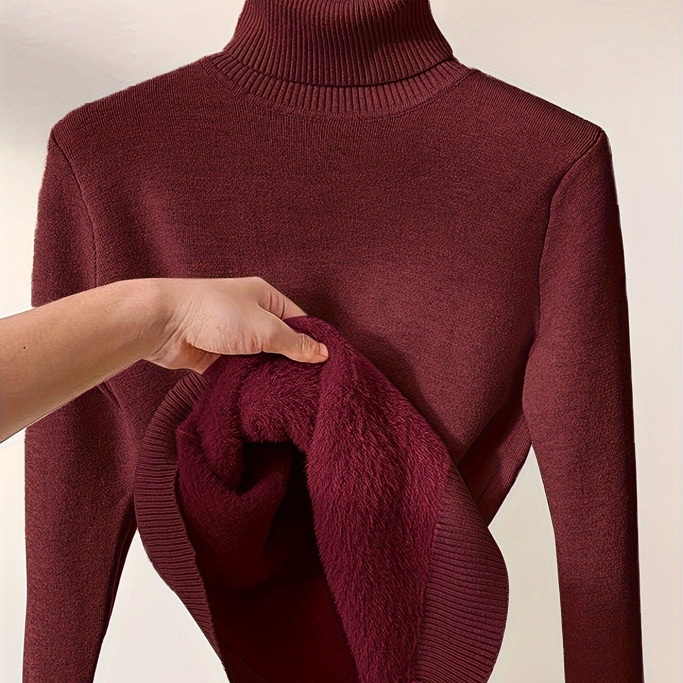 Soft-Touch Rollkragenpullover – ultraweich und kuschelig