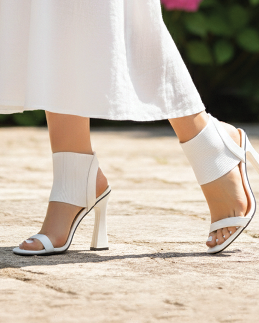 Damen Pumps mit offenen Zehen - - Damen > Sandalen - Concept Fashionlab