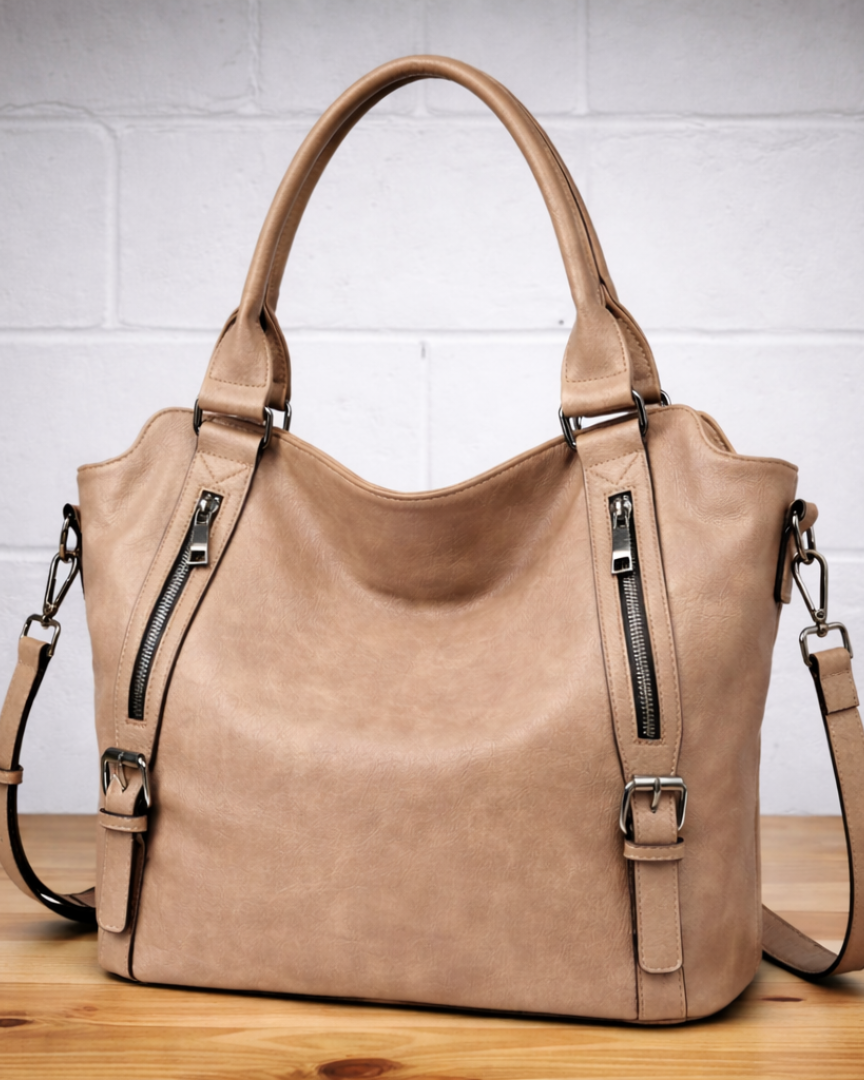 Deine Alltags-Tasche – auf die du dich immer verlassen kannst. Damen - Hellbraun - Damen > Taschen - Concept Fashionlab