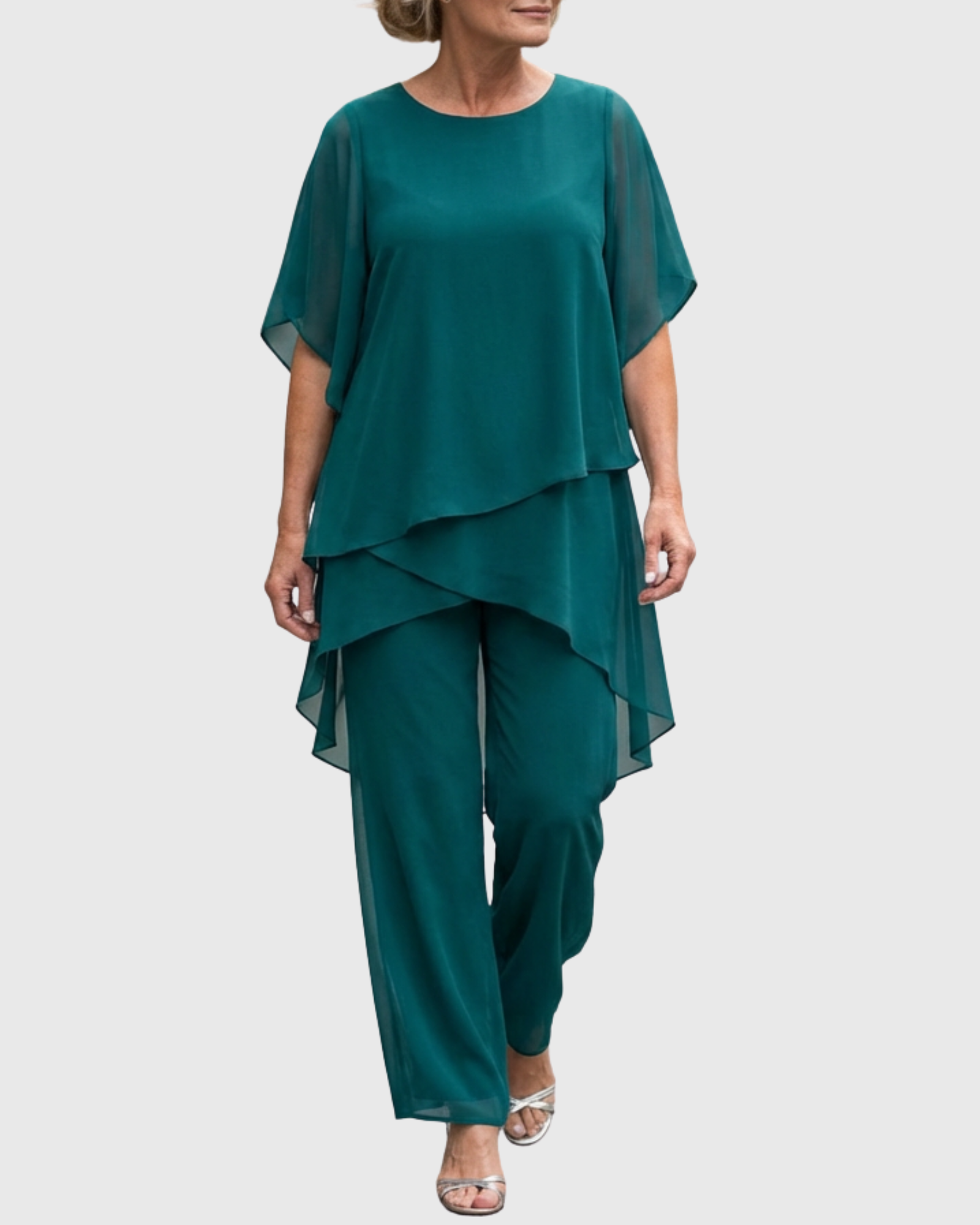 ELARA | Fließendes Palazzo-Set für eleganten Komfort und Stil - - - Madison Boutique Savannah