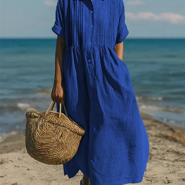 Alice | Hemdkleid mit Knöpfen