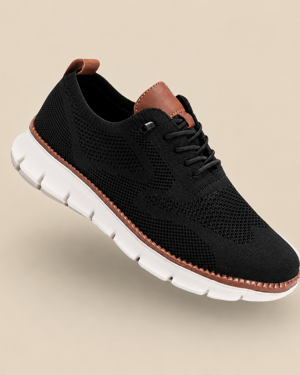 All-Day Ultra-Komfort-Walker mit gepolsterter Unterstützung - Doppel-Schwarz - Walking Shoes - Concept Fashionlab Boutique