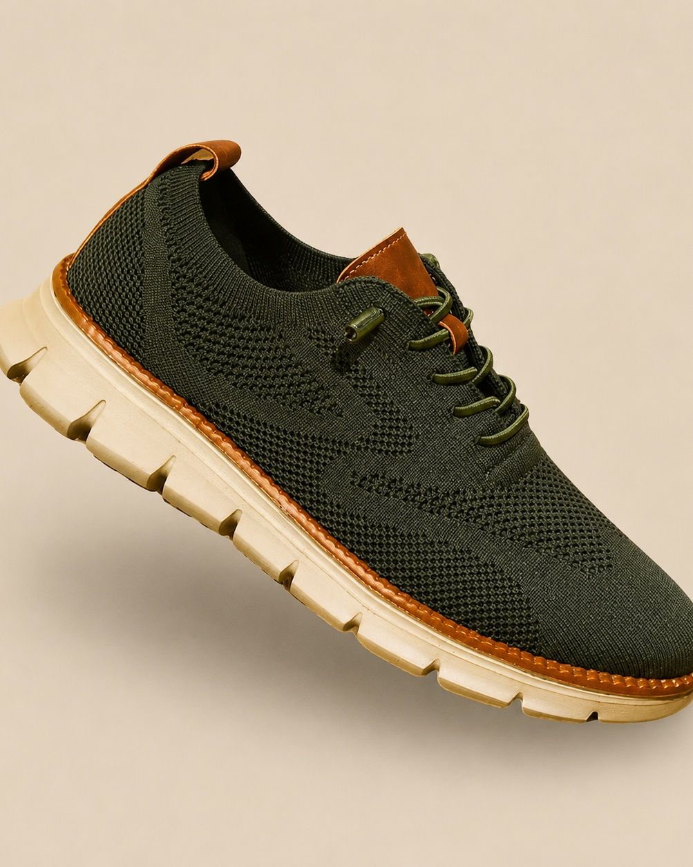 All-Day Ultra-Komfort-Walker mit gepolsterter Unterstützung - Olivgrün - Walking Shoes - Concept Fashionlab Boutique