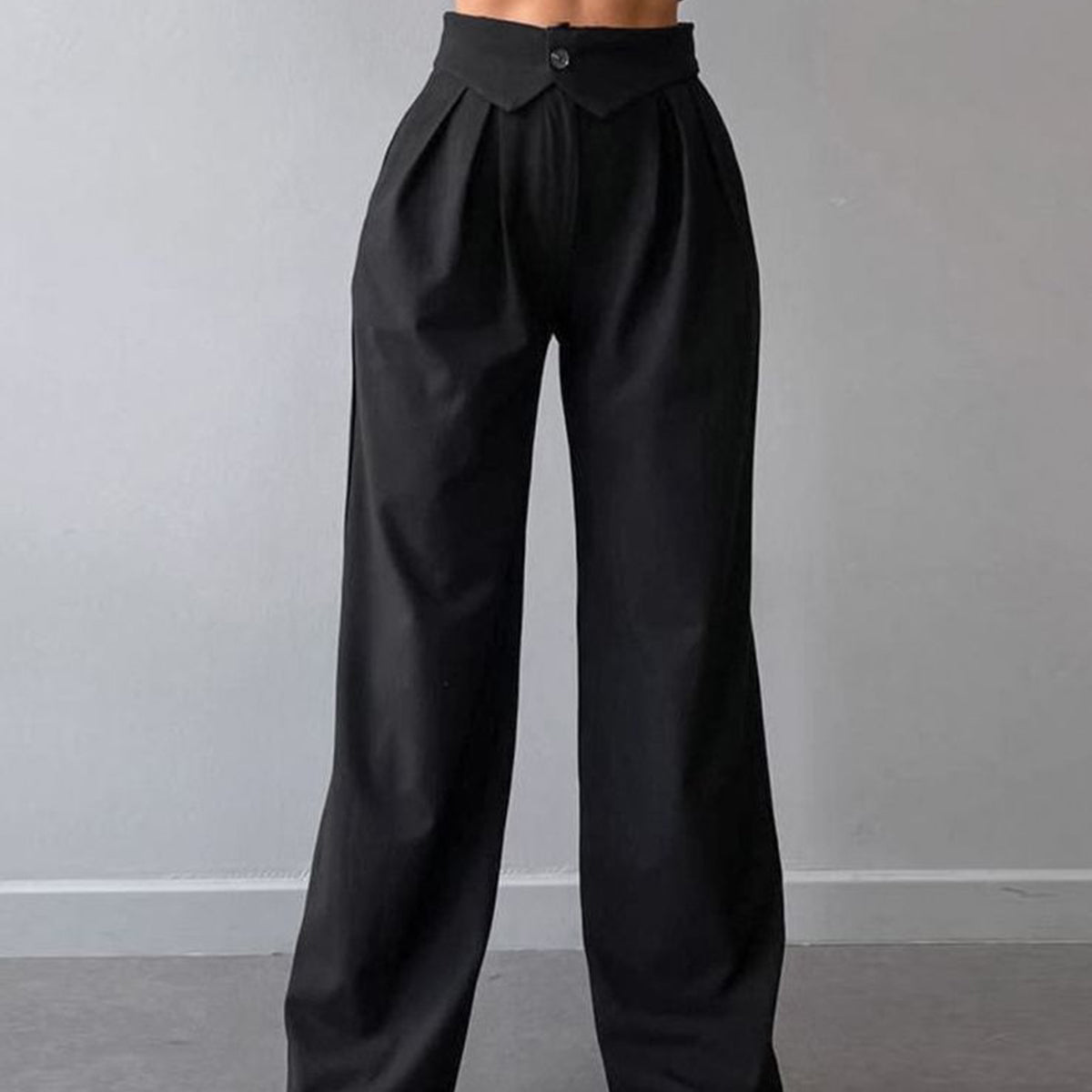 Street Hose mit Umschlagbund Damen
