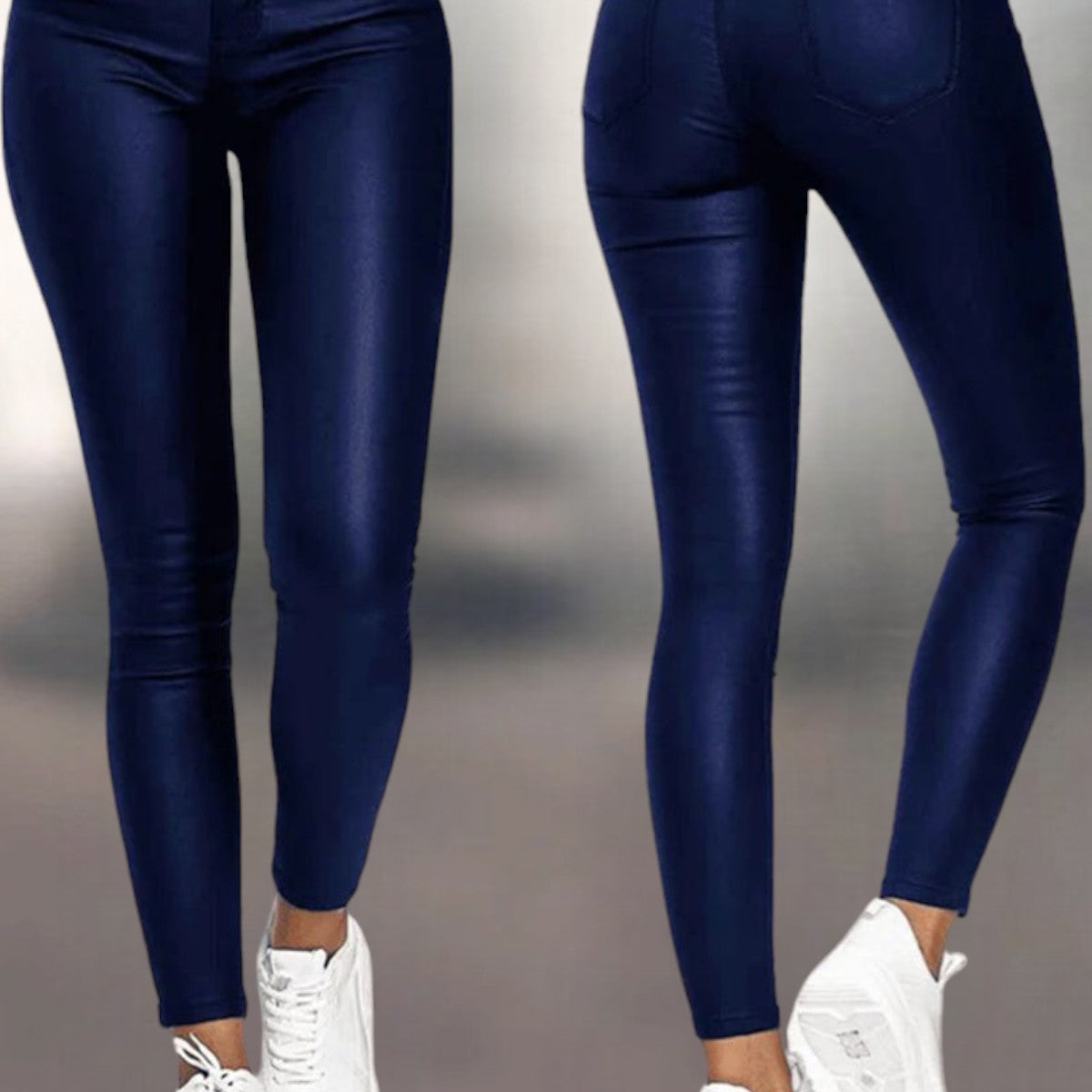 Kunstleder-Skinny-Hose – Ultra-schlank, figurbetonend, Must-Haves für den Abend