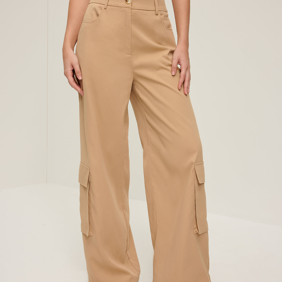 Sienna Hose mit weitem Bein und praktischen Taschen