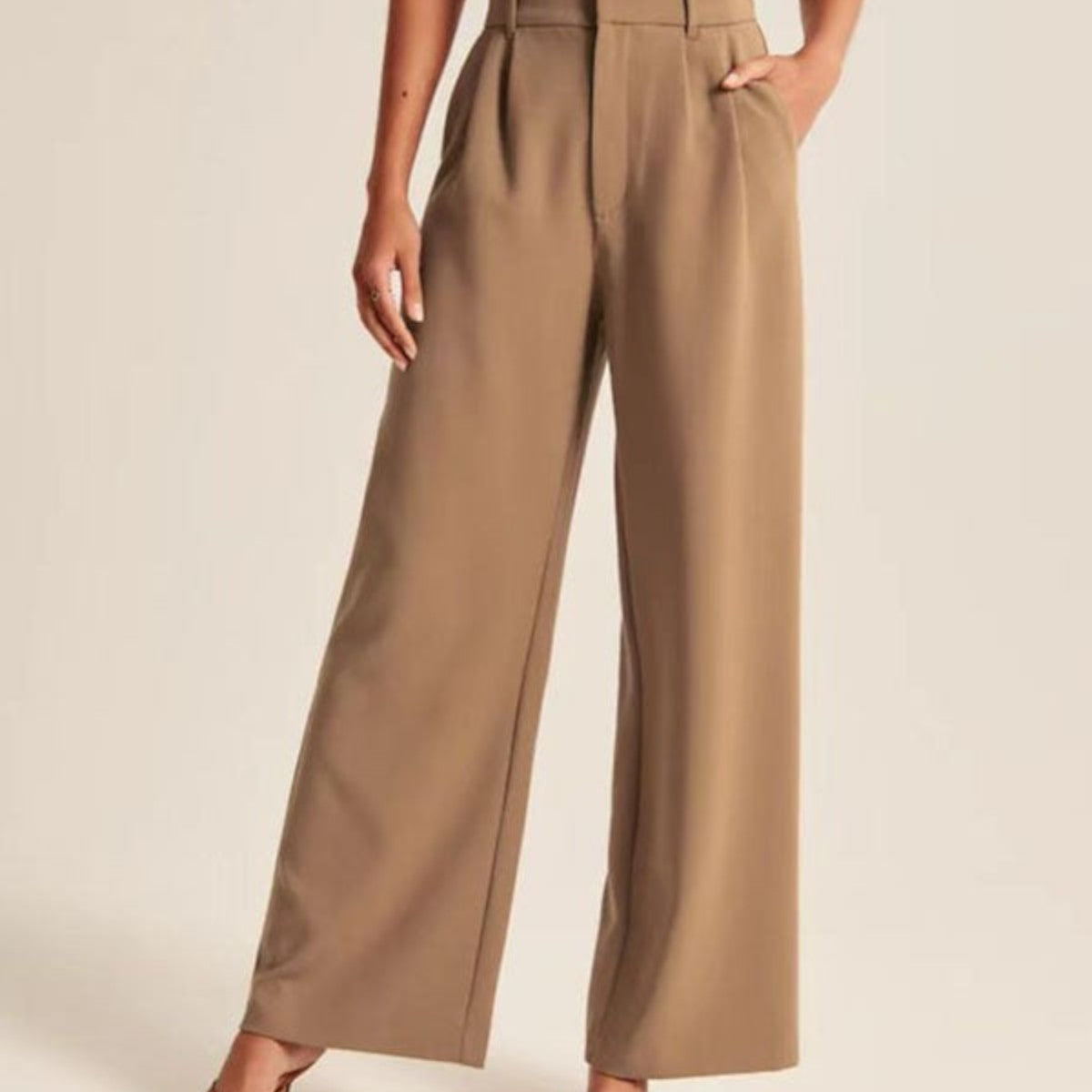 Millie Hose mit weitem Bein – Lässiger Chic Damen