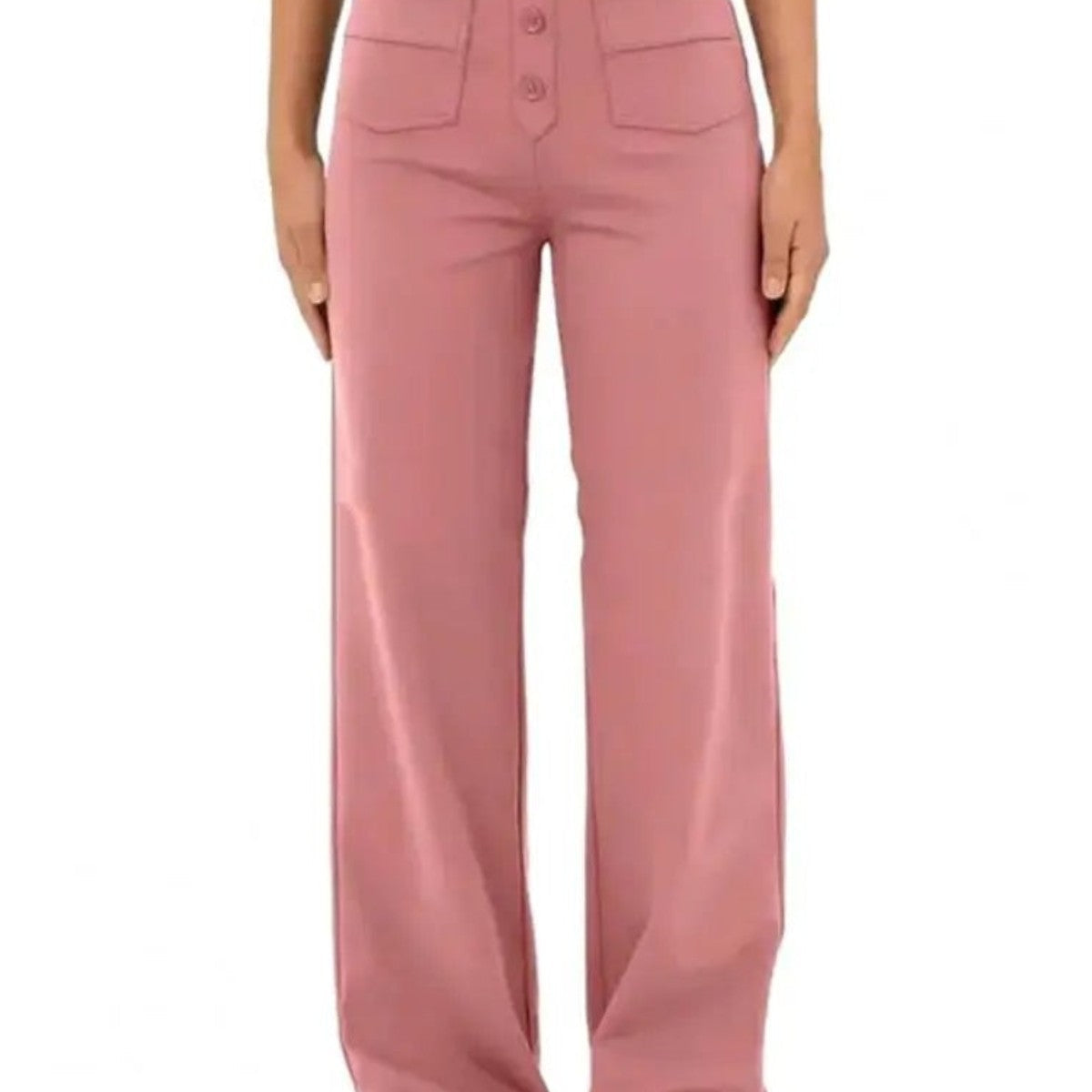 Ivy Hose mit hohem Bund und weitem Bein, elastisch
