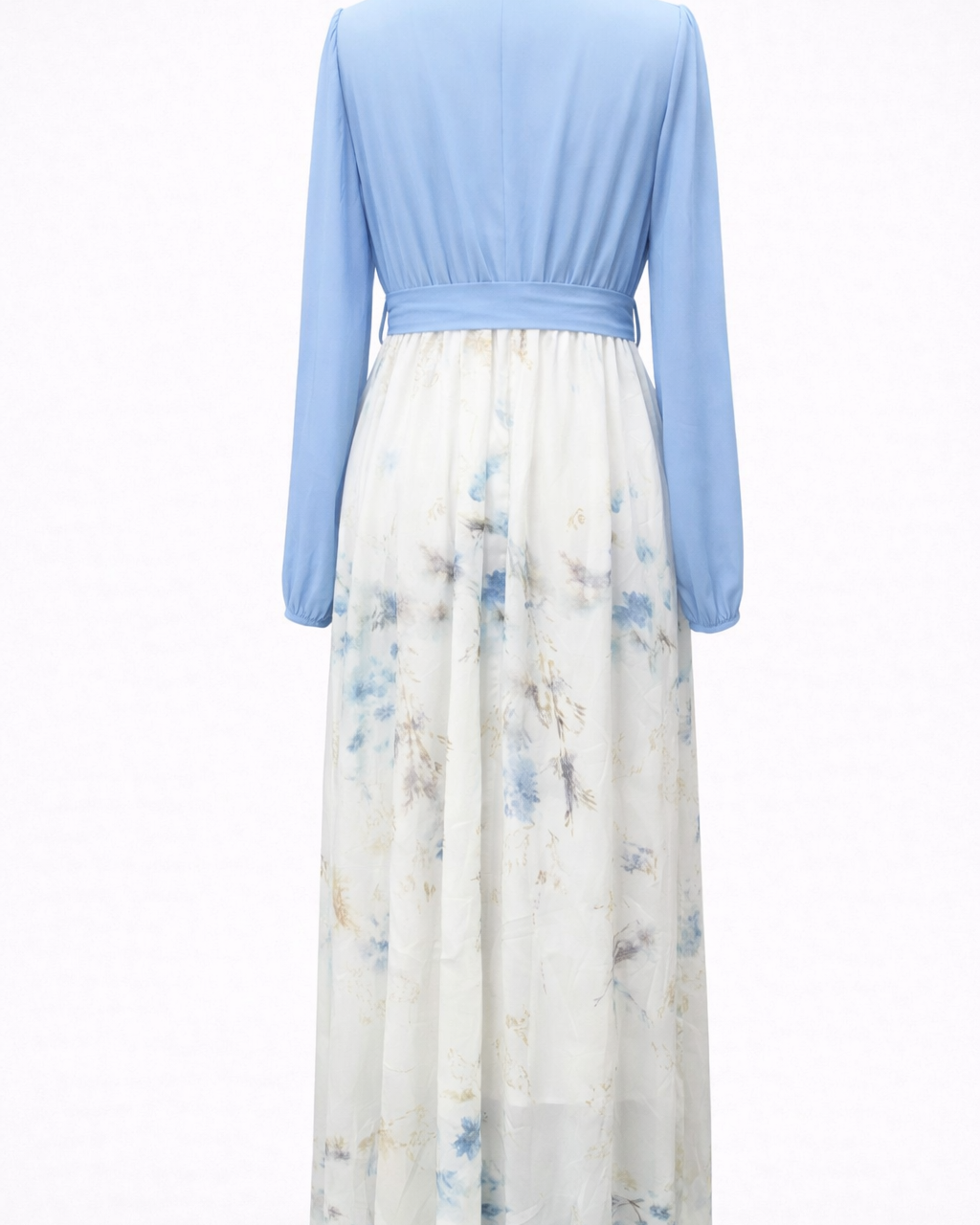 Elegantes langes Kleid mit leichten Ärmeln Damen - - Damen > Kleider - Concept Fashionlab