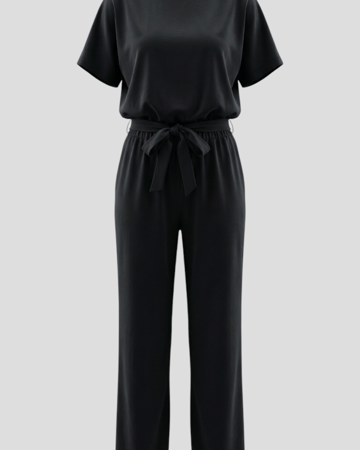 Eleganter Damen-Jumpsuit - Schwarz - Jumpsuit - Concept Fashionlab