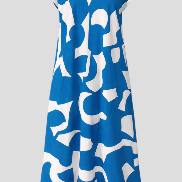 Elegantes V-Ausschnitt-Maxikleid für Damen