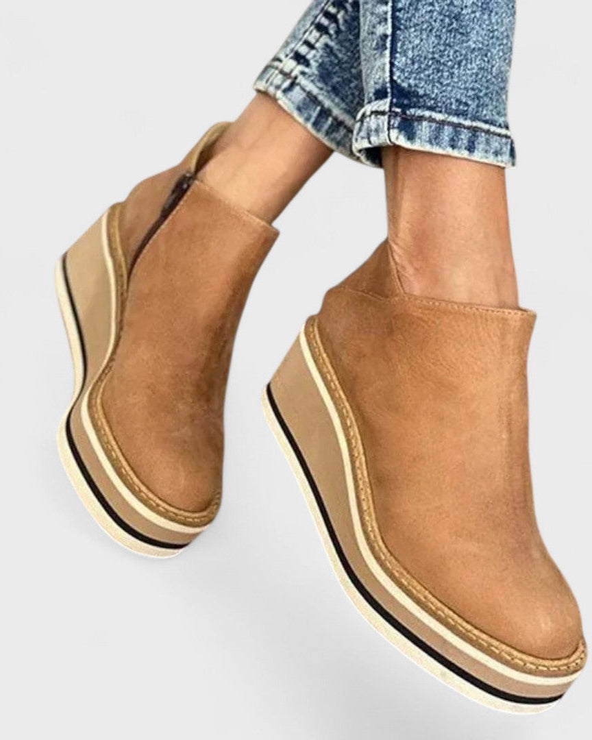 Elegante Unisex Allw - Khaki - All-Weather Shoes - Concept Fashionlab