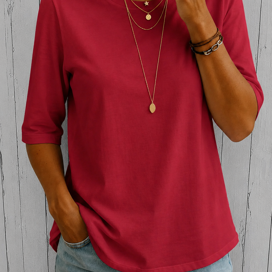 Calvera | Essentielles Komfort-T-Shirt