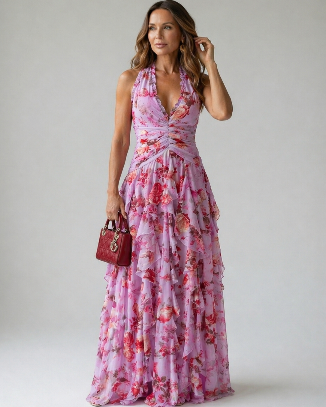 Belladina | Neckholder-Maxikleid - - Maxi Dresses - Marlow & Claire