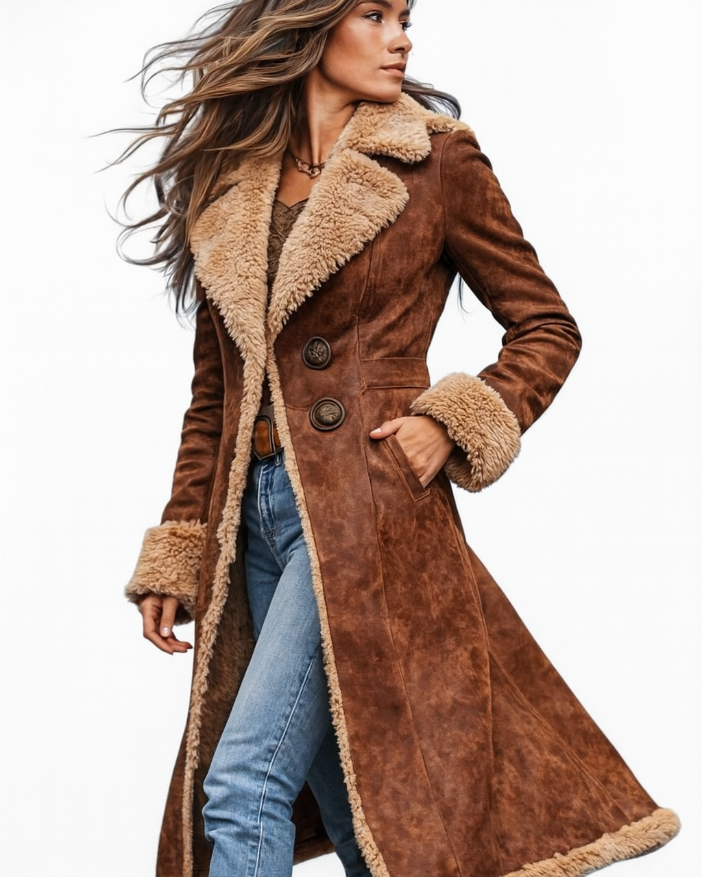 Zeitlos eleganter Mantel Damen - - Damen > Mäntel - Concept Fashionlab