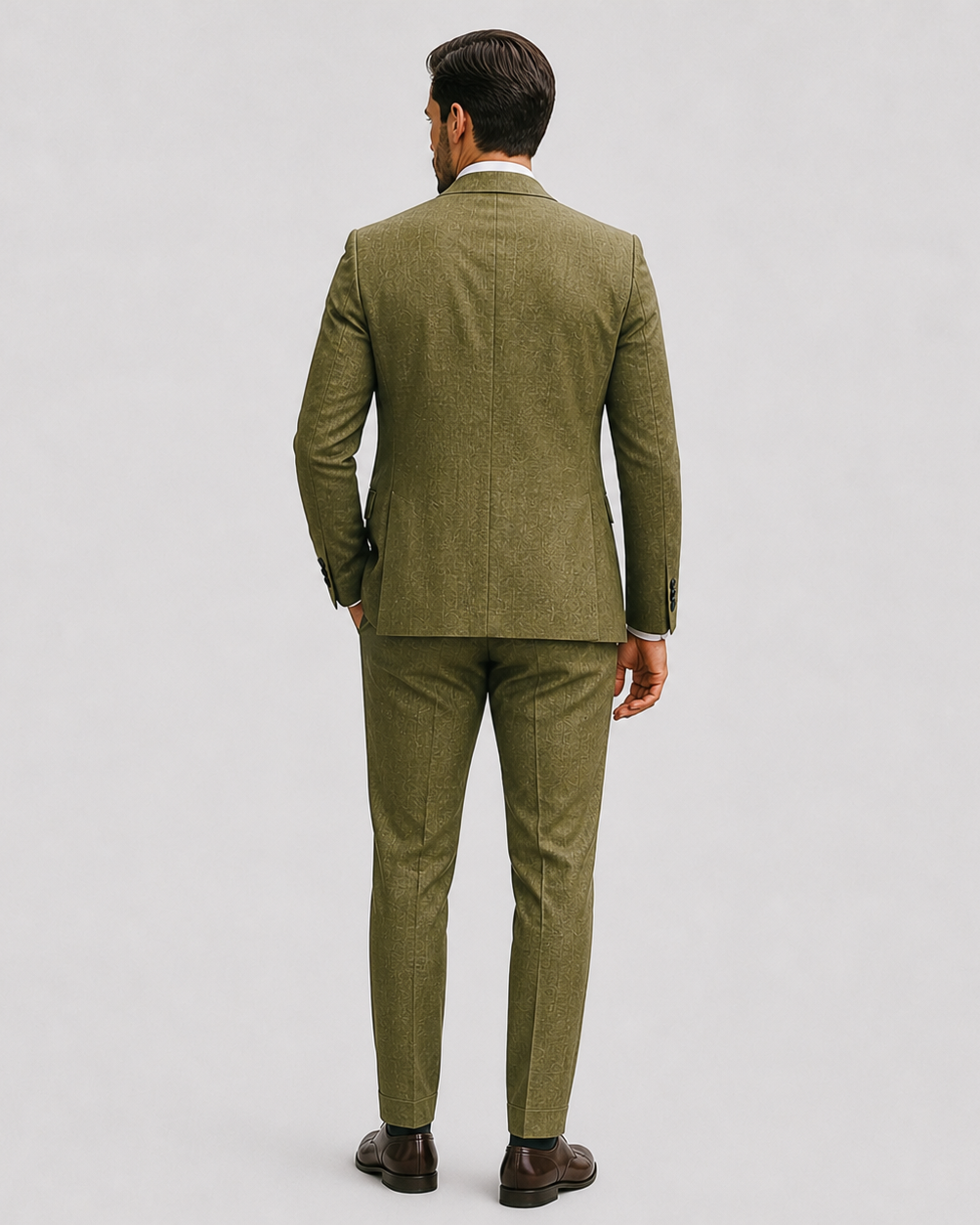 Herren Leinenanzug Slim-Fit - Sommerliche Eleganz - - Suits - Lunelle