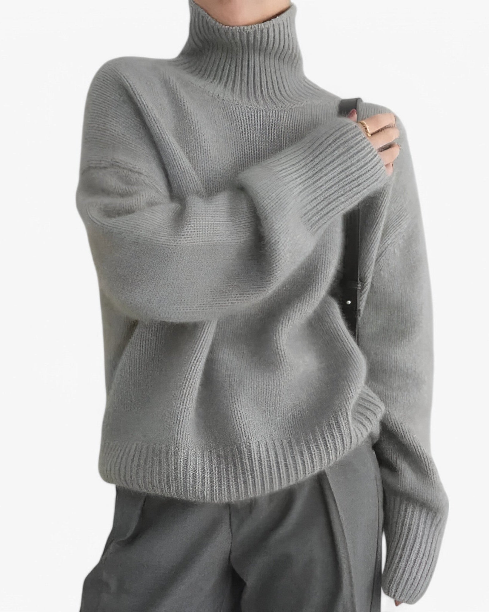 Kaschmir-Pullover: weich, elegant und zeitlos Damen - - Sweater - Concept Fashionlab