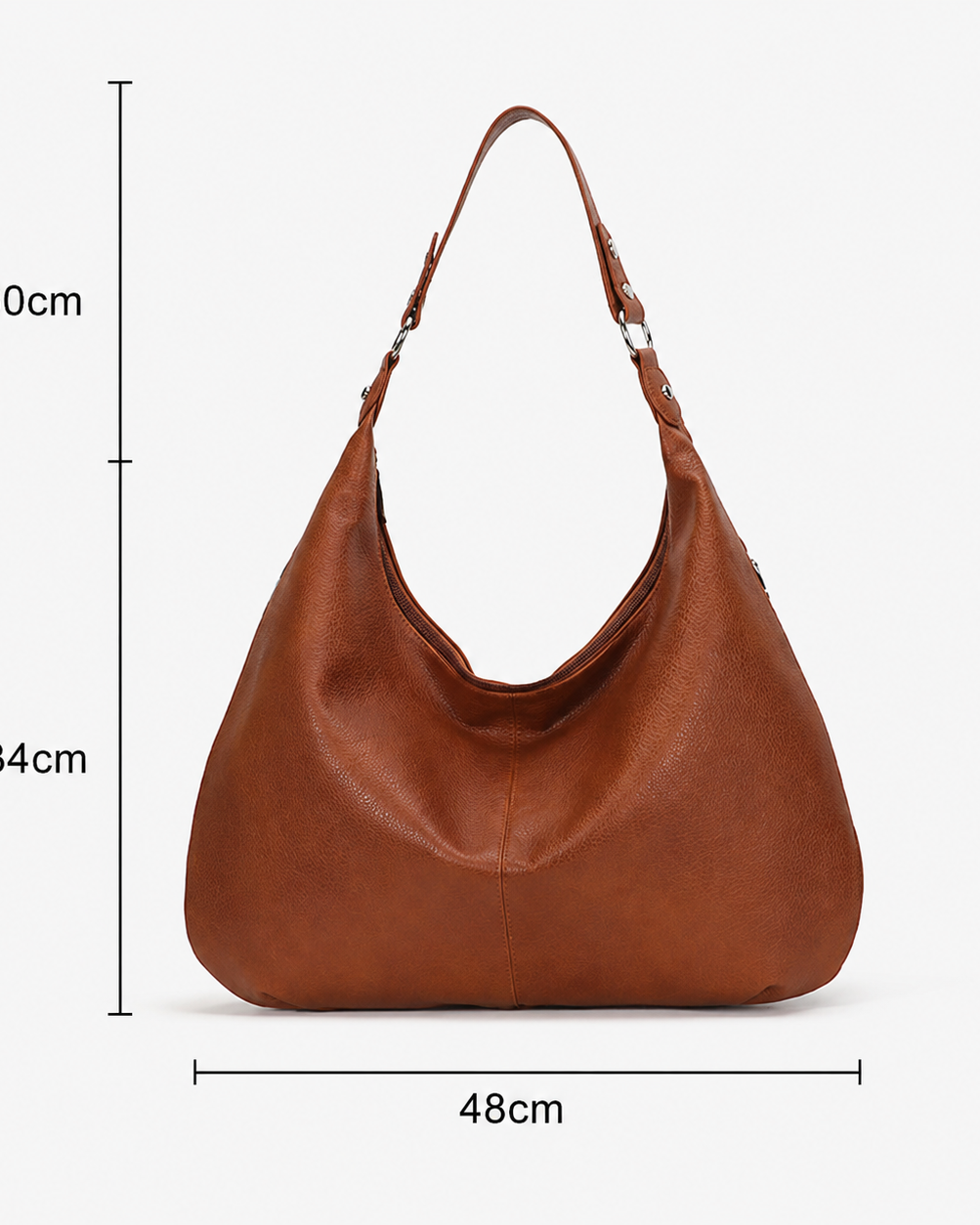 Damen Geräumige Schultertasche mit erweitertem Stauraum - - Damen > Taschen > Umhängetasche - Concept Fashionlab
