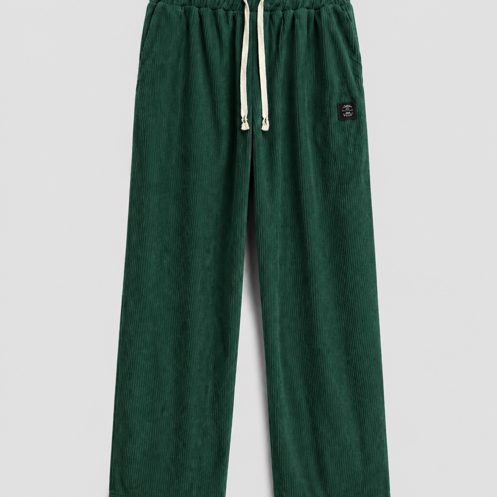 Komfort-Schnitt-Hose mit verstellbarem Bund Damen