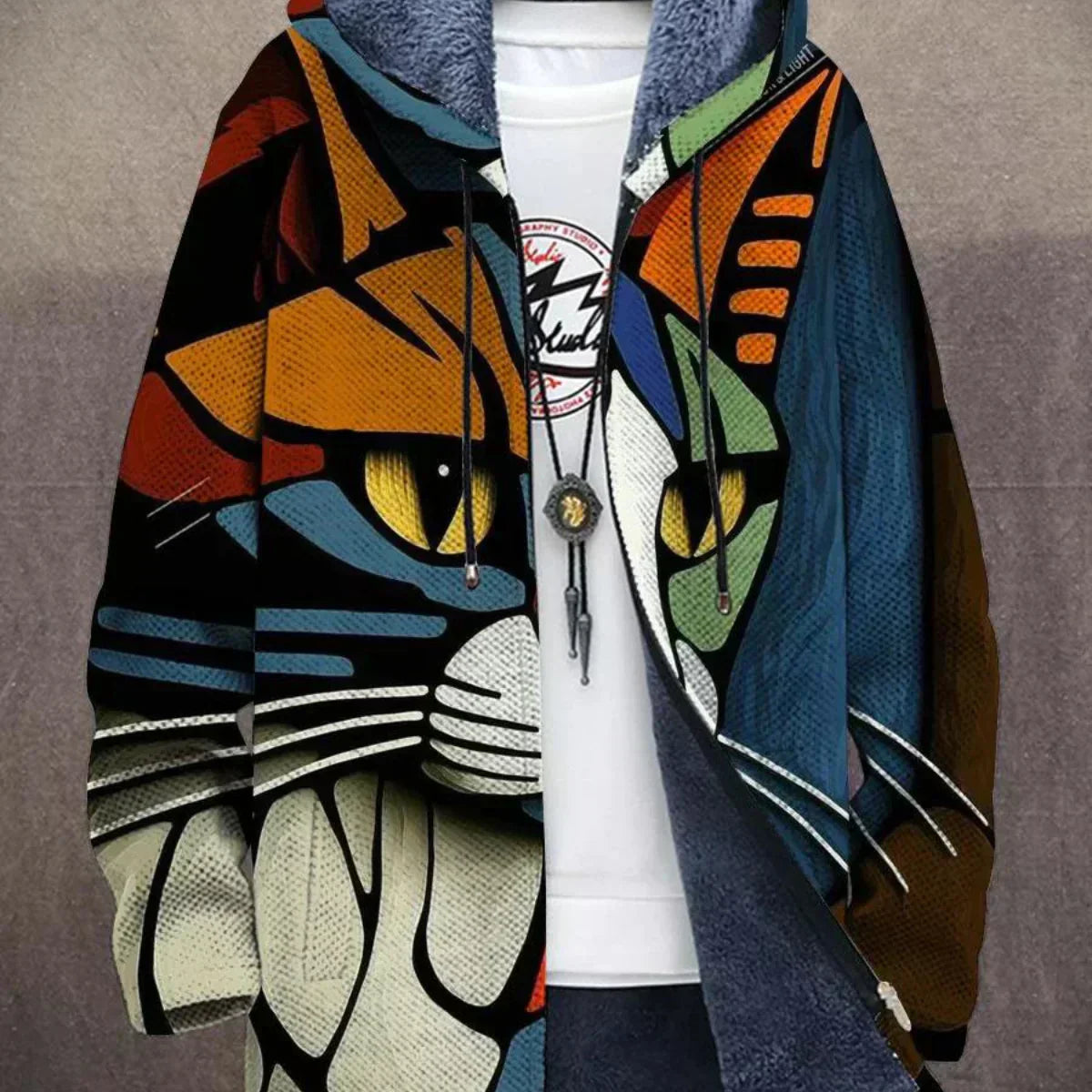 Gemusterter Cardigan — kuscheliger, stilvoller Strick Damen