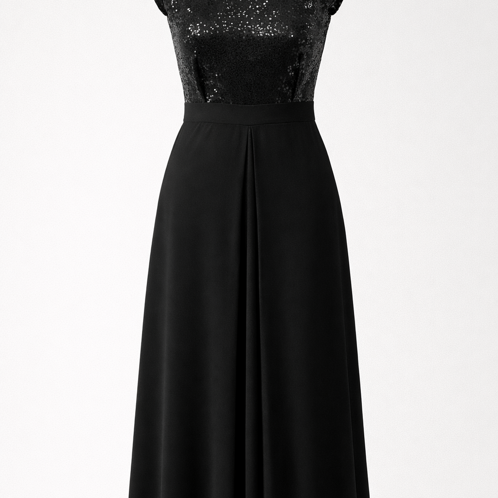 Texturiertes Tüll-Jumpsuit - luxuriöser, müheloser Glamour Damen - Schwarz - Jumpsuit - Concept Fashionlab