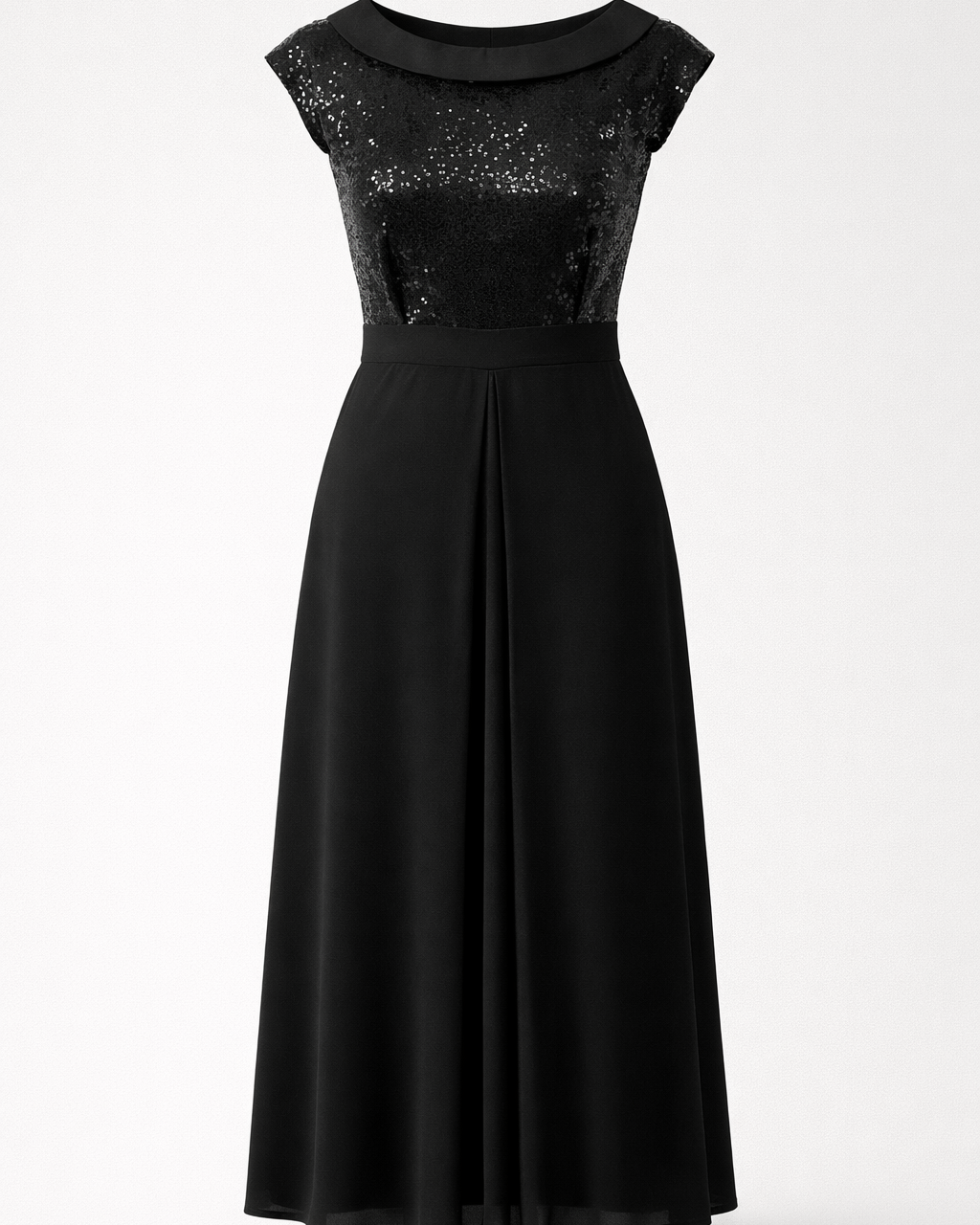 Texturiertes Tüll-Jumpsuit - luxuriöser, müheloser Glamour Damen - Schwarz - Jumpsuit - Concept Fashionlab