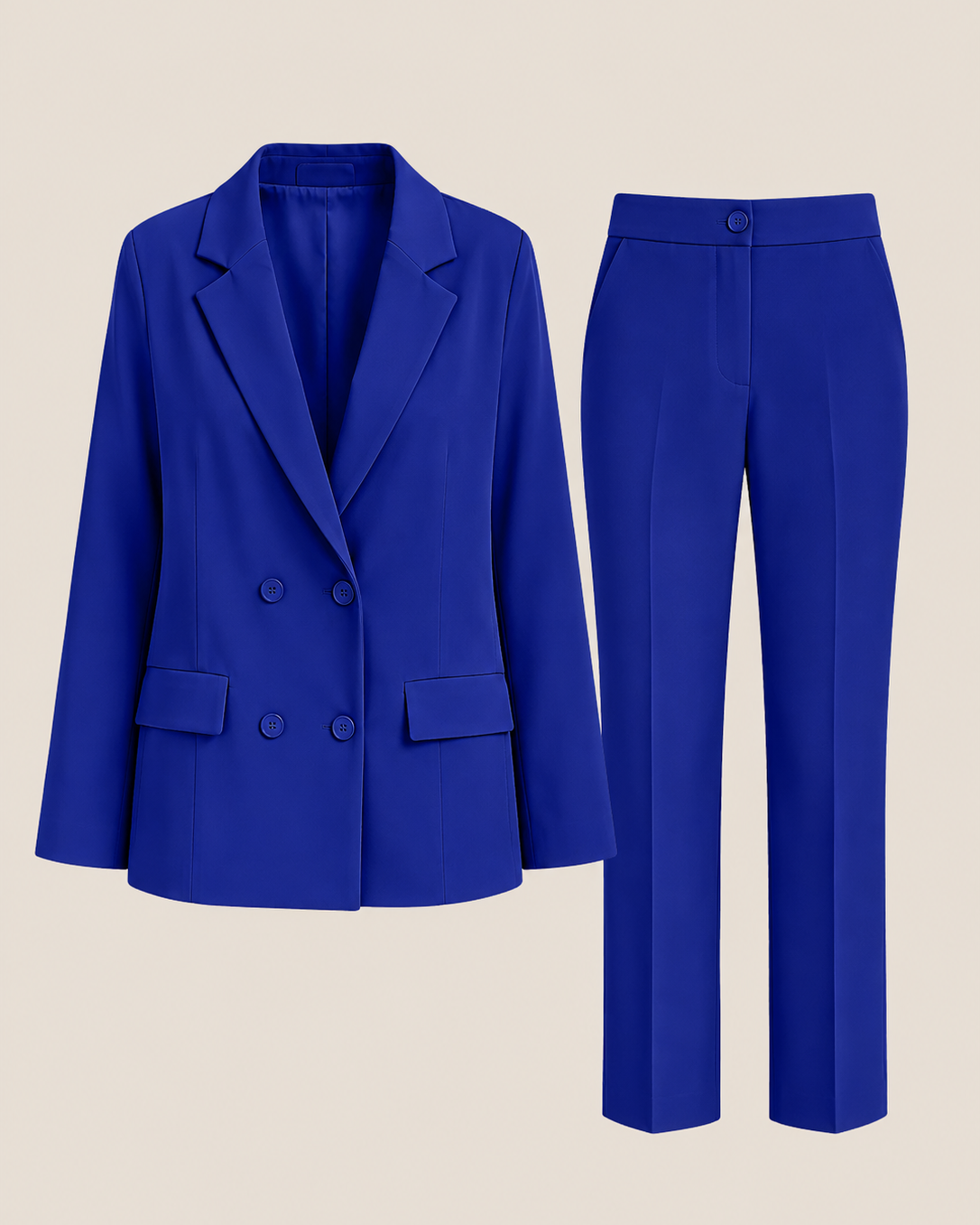 Eleganter Anzug: raffinierter Look - Blau - Suit - Concept Fashionlab