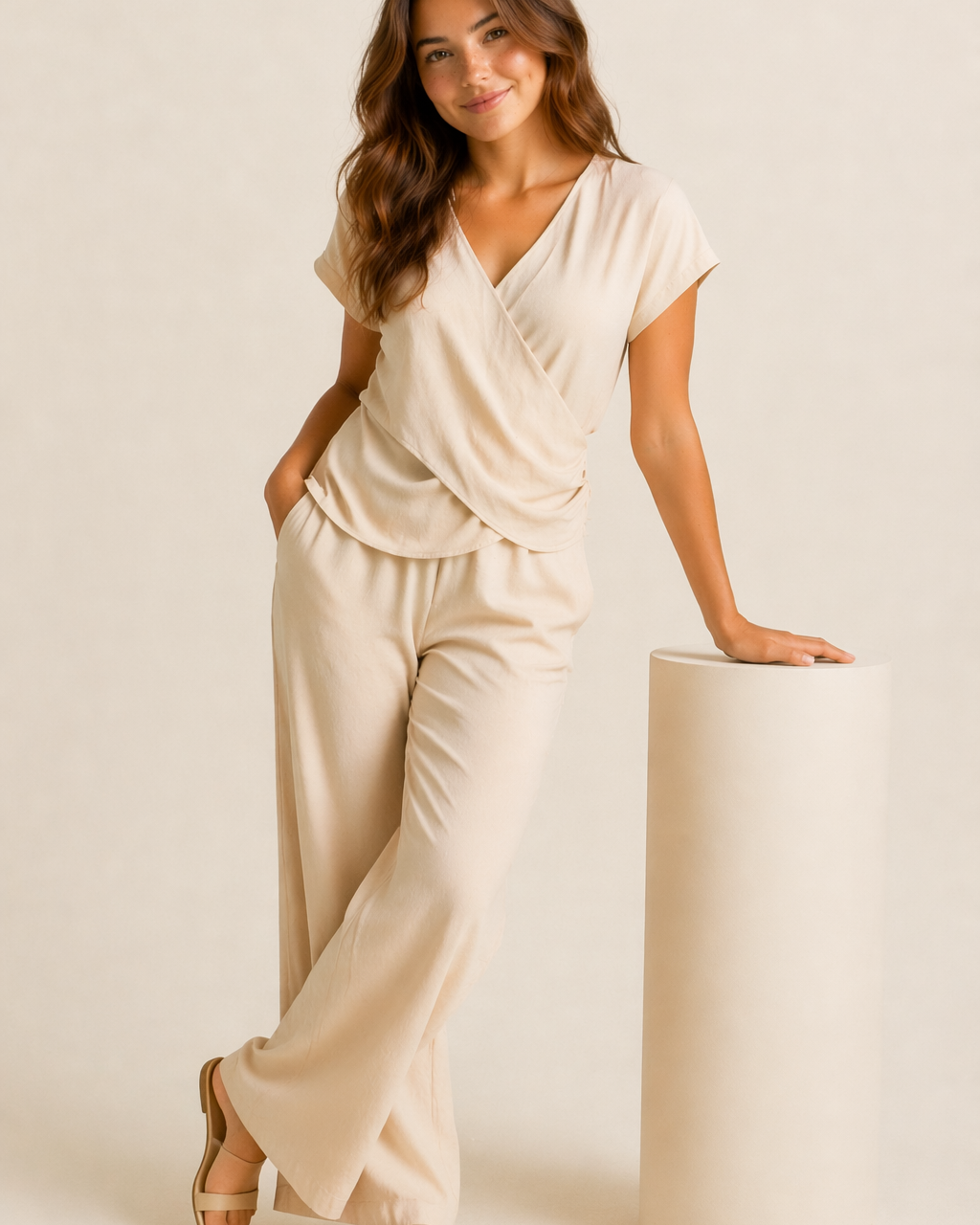Elegantes zweiteiliges Set - - Two-Piece Set - Concept Fashionlab
