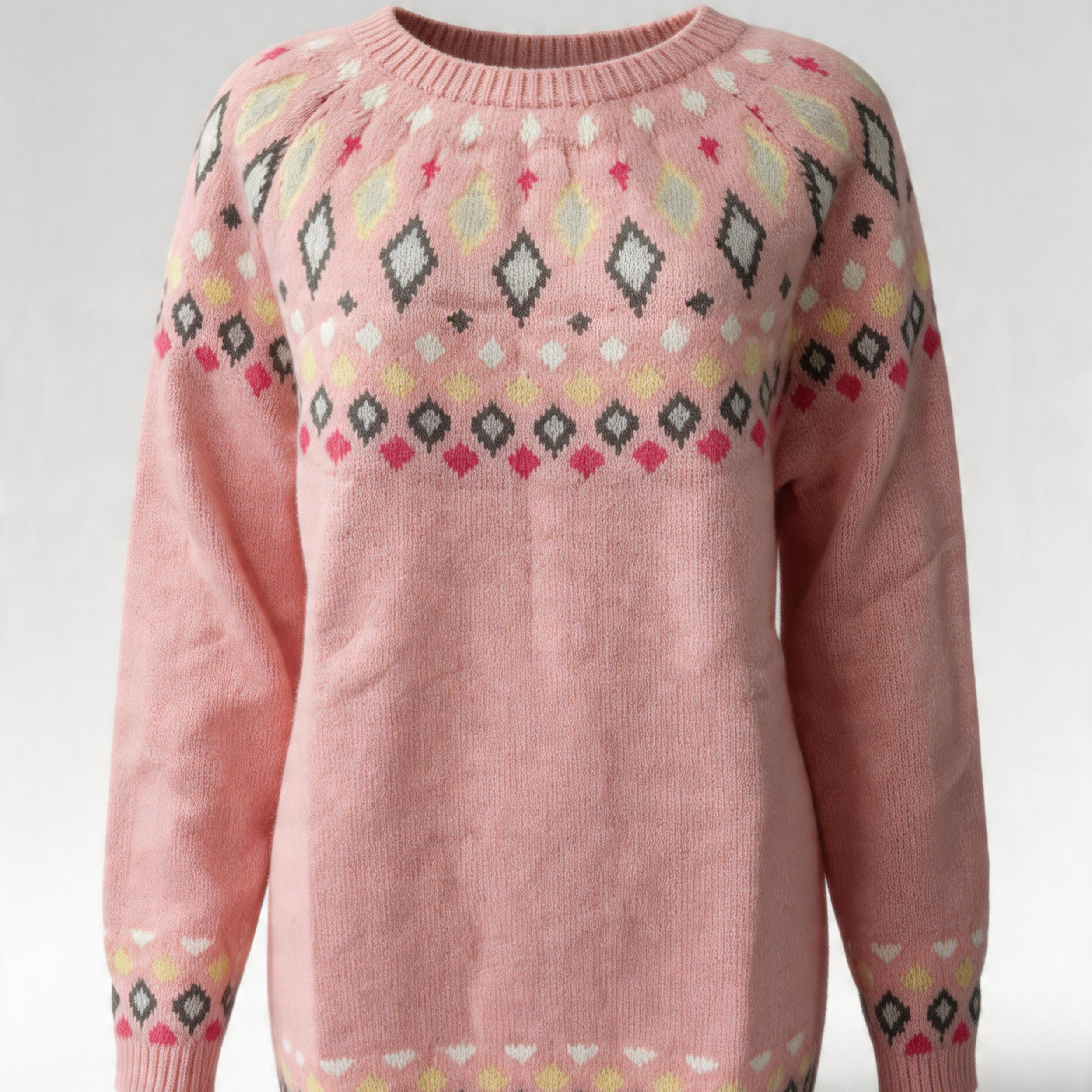 Gemütlicher Strickpullover mit zeitlosem gewebtem Schulterdetail