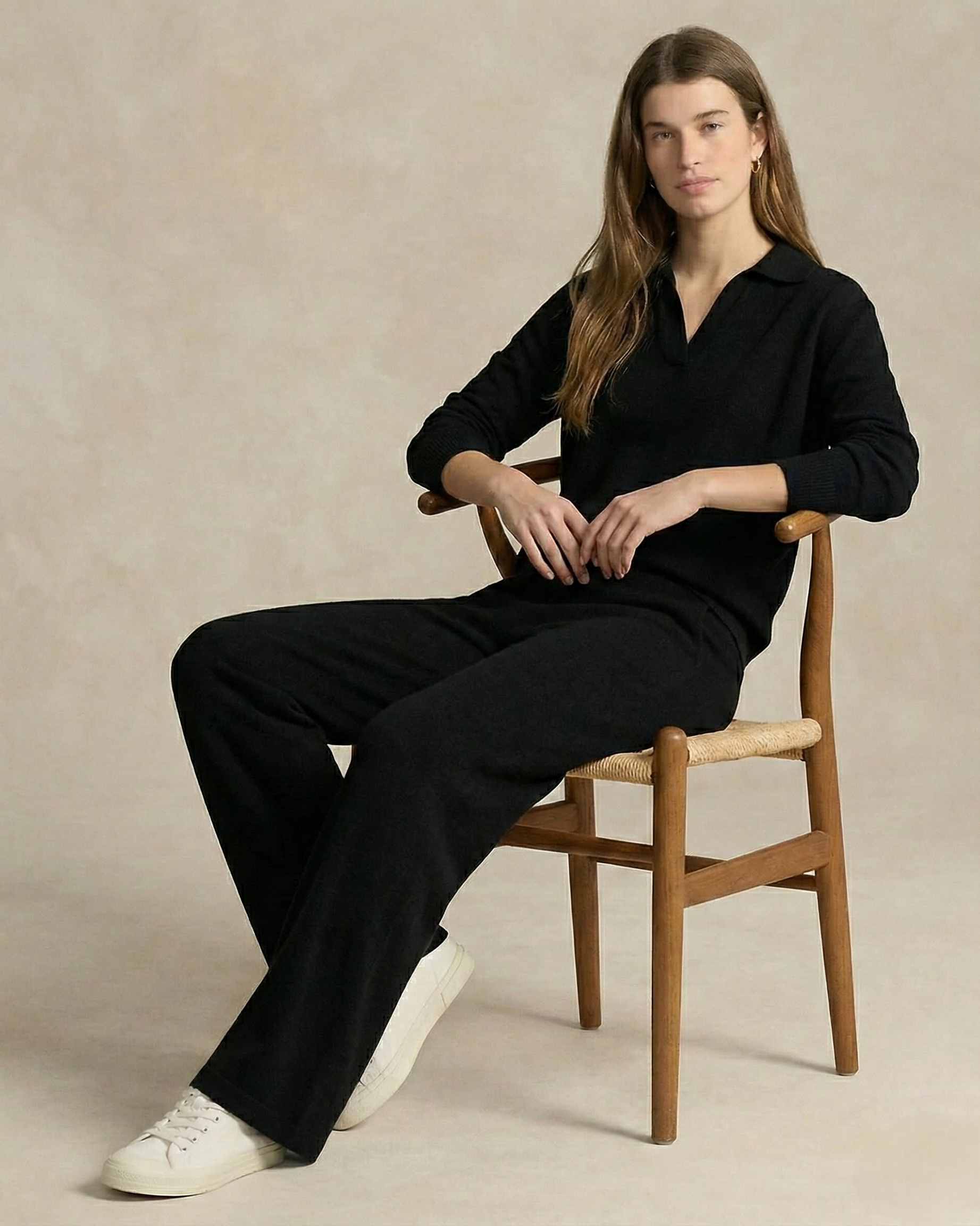 Polo-Strick-Set – müheloser Stil, ganztägiger Komfort - - Two-Piece Set - Concept Fashionlab