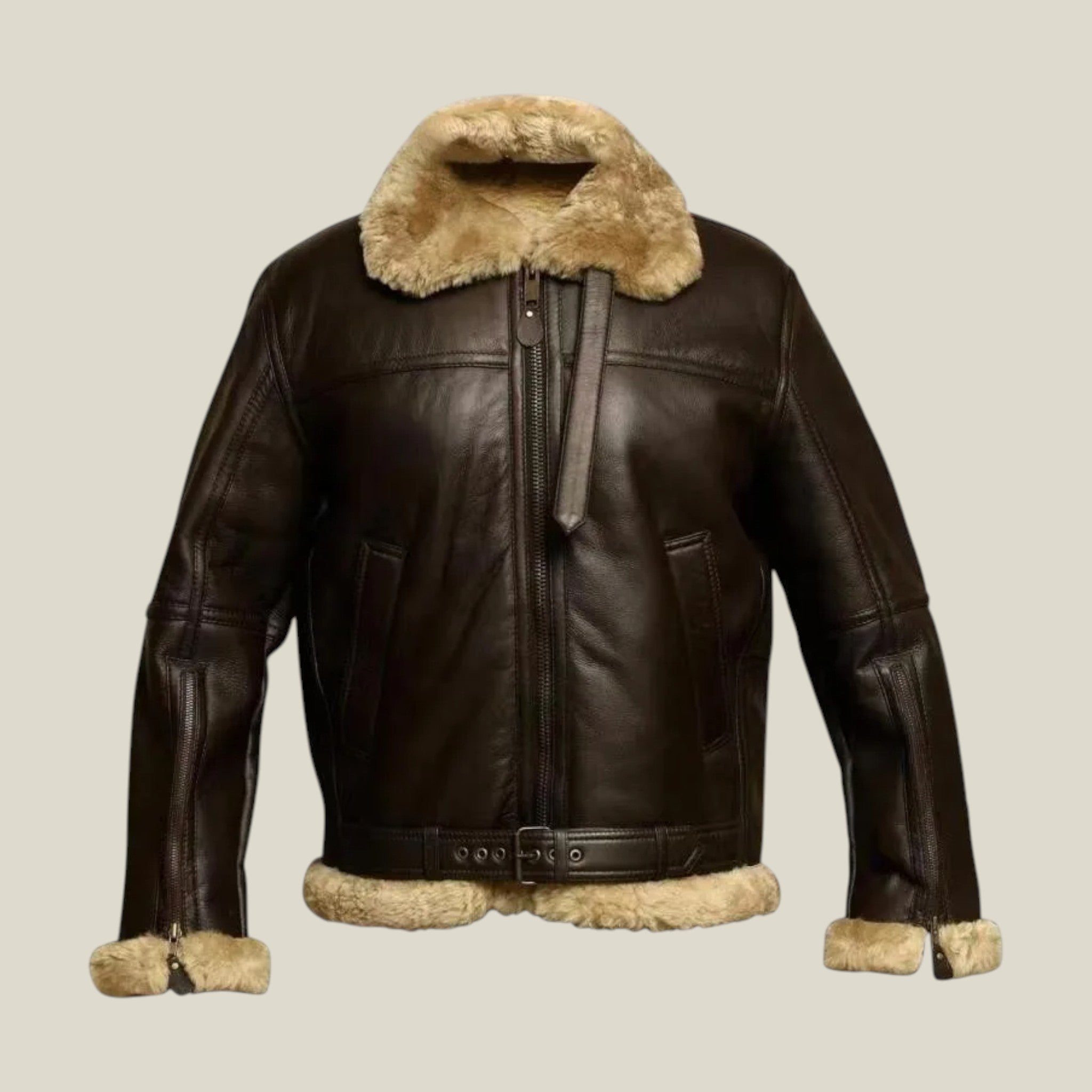 Herren-Bomberjacke mit dickem Innenfutter-Concept Fashion Lab