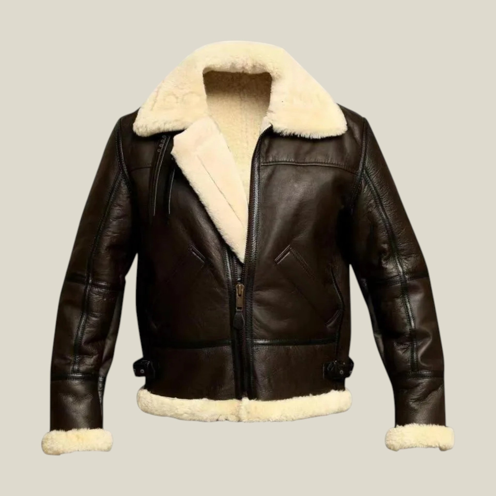 Herren-Bomberjacke mit dickem Innenfutter-Concept Fashion Lab