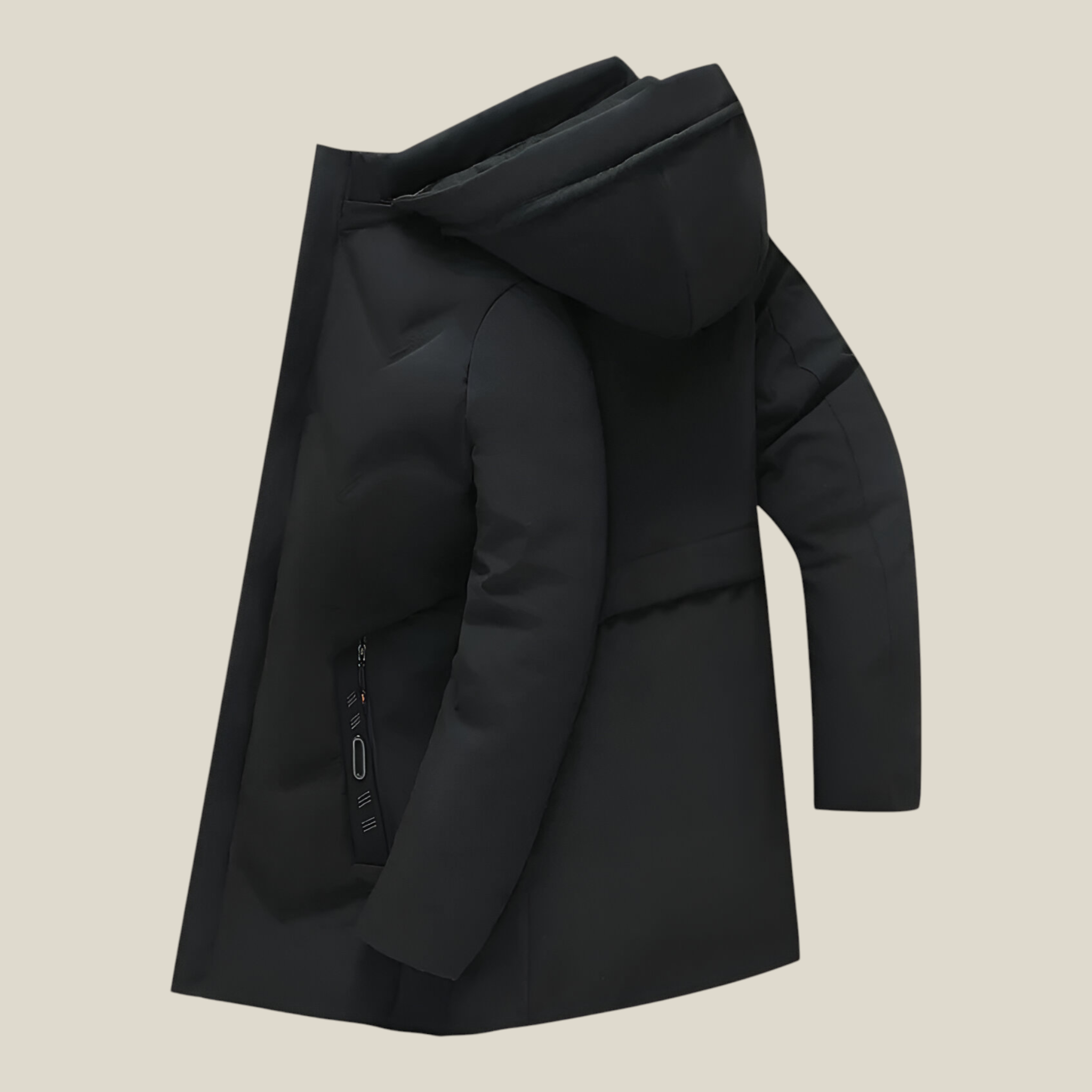 Herren Winterparka Mit Kapuze-Concept Fashion Lab