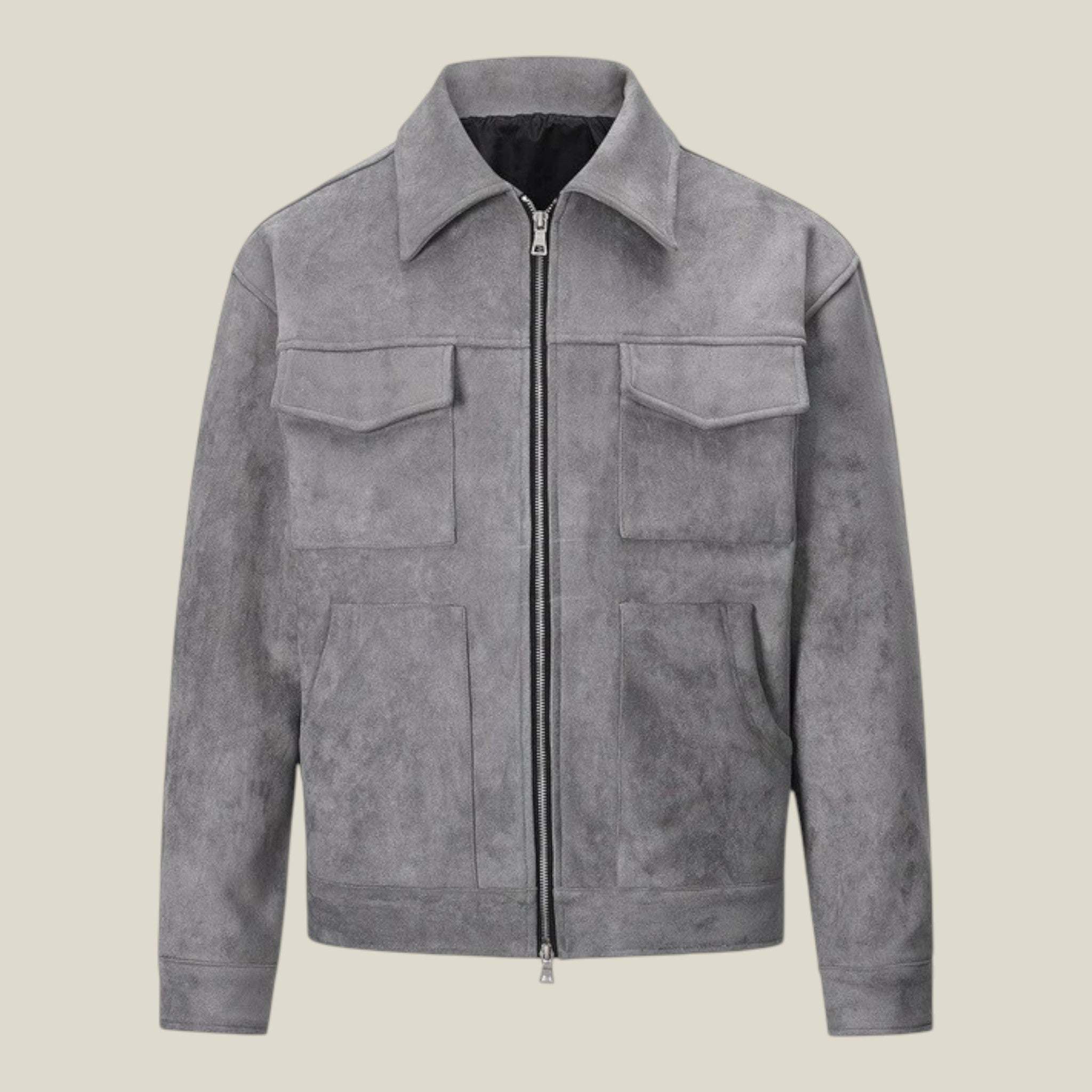 Herren Bomberjacke aus Wildleder-Concept Fashion Lab