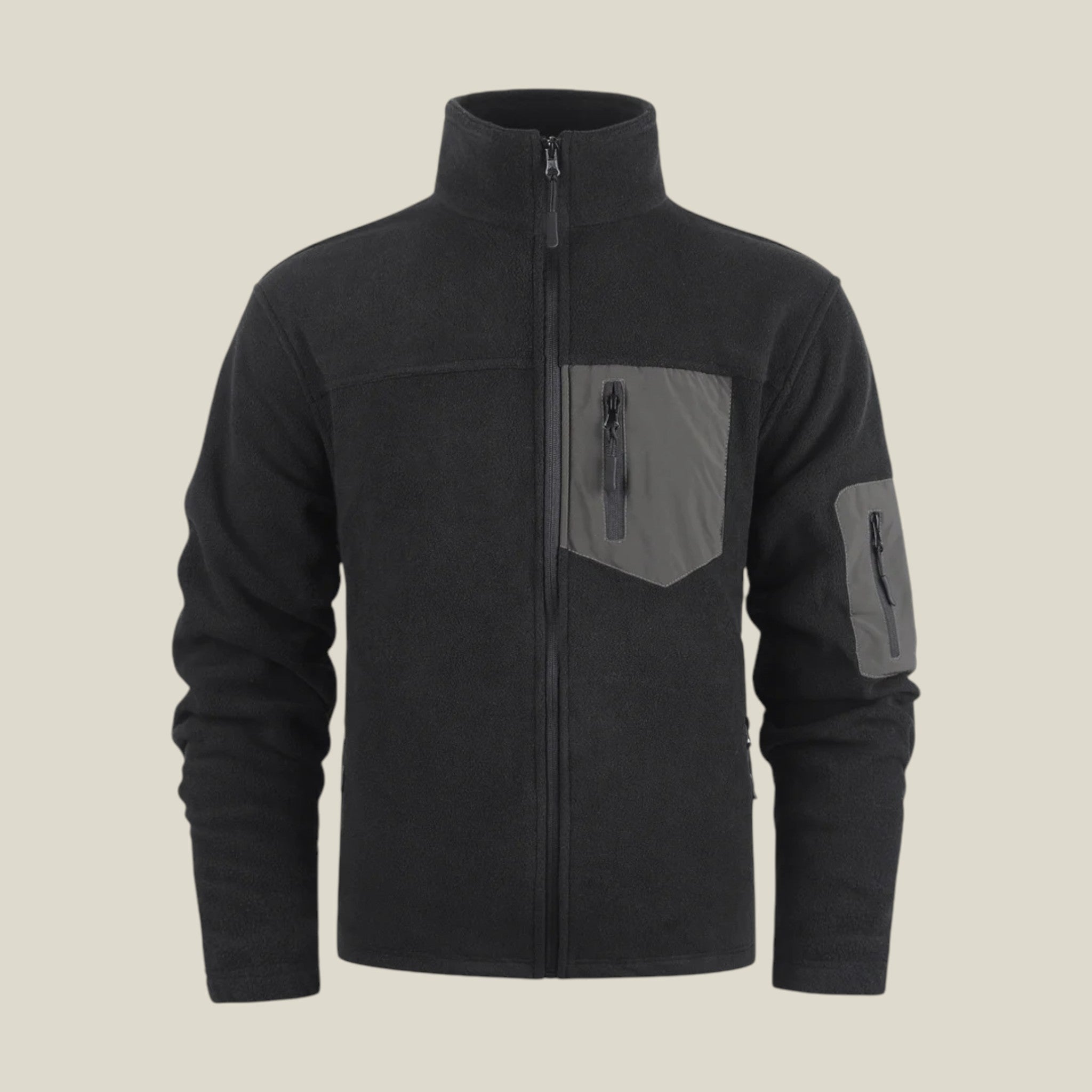 Herren Fleecejacke Mit Taschen