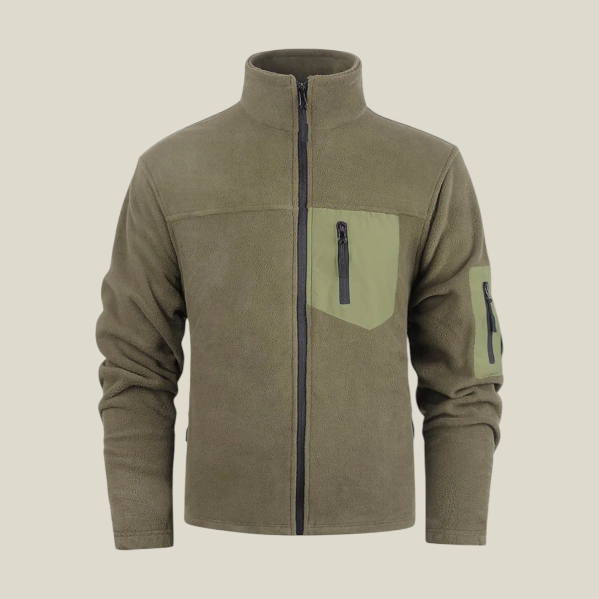 Herren Fleecejacke Mit Taschen