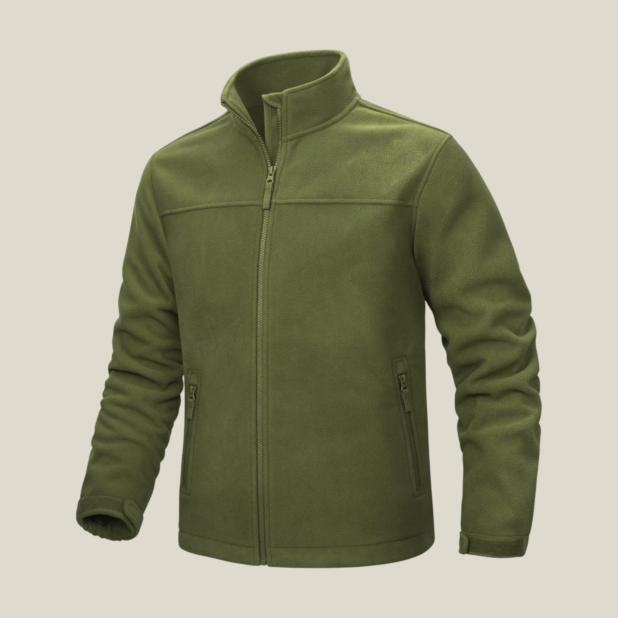 Herren Fleecejacke mit hohem Kragen-Concept Fashion Lab