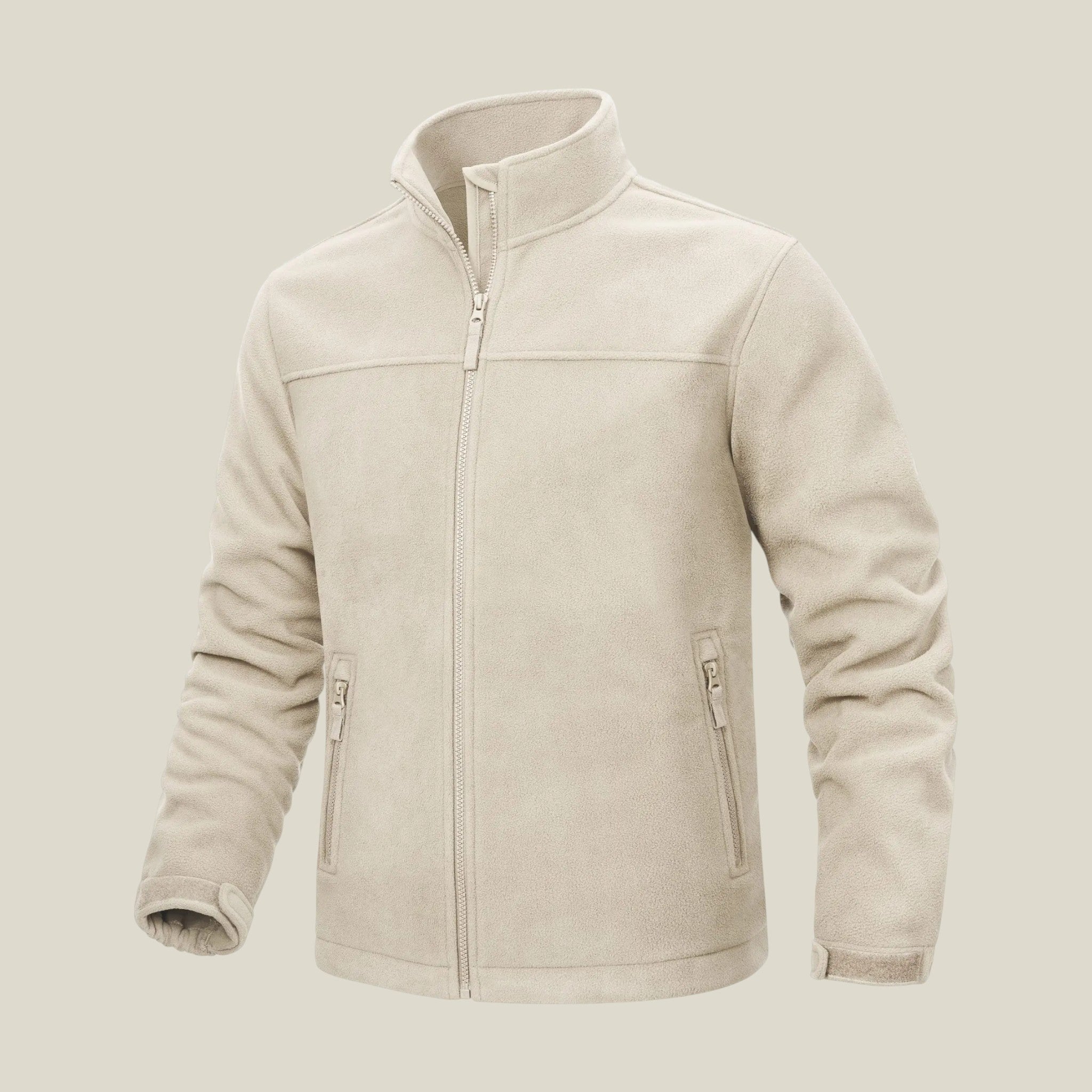 Herren Fleecejacke mit hohem Kragen-Concept Fashion Lab