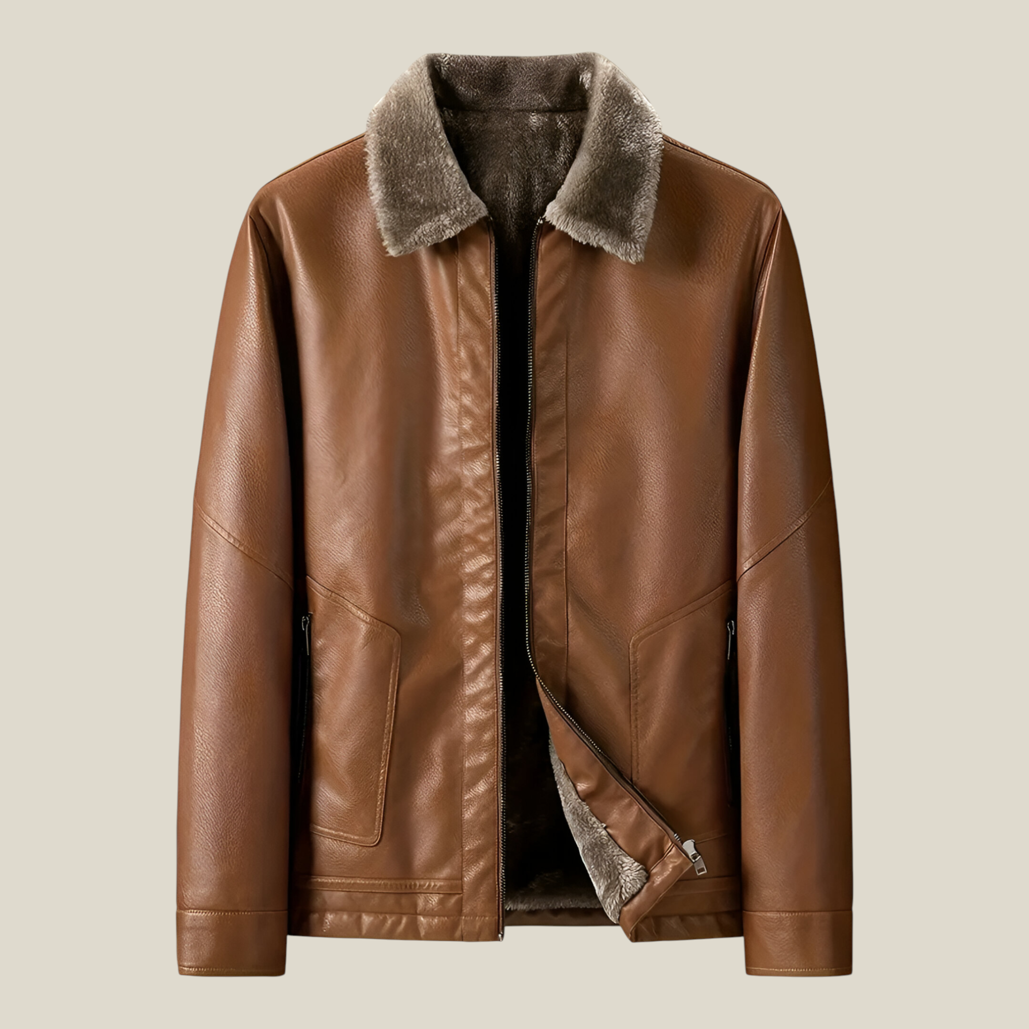 Herrenjacke mit Kragen