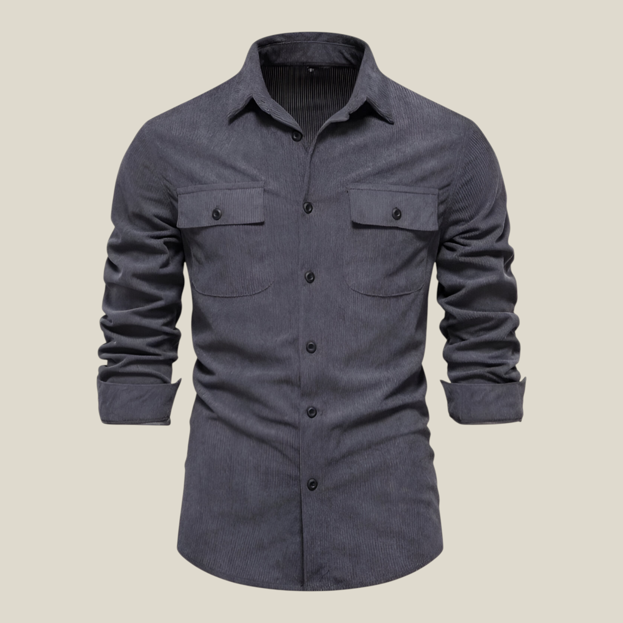 Herren Langarm Casual Hemd-Concept Fashion Lab