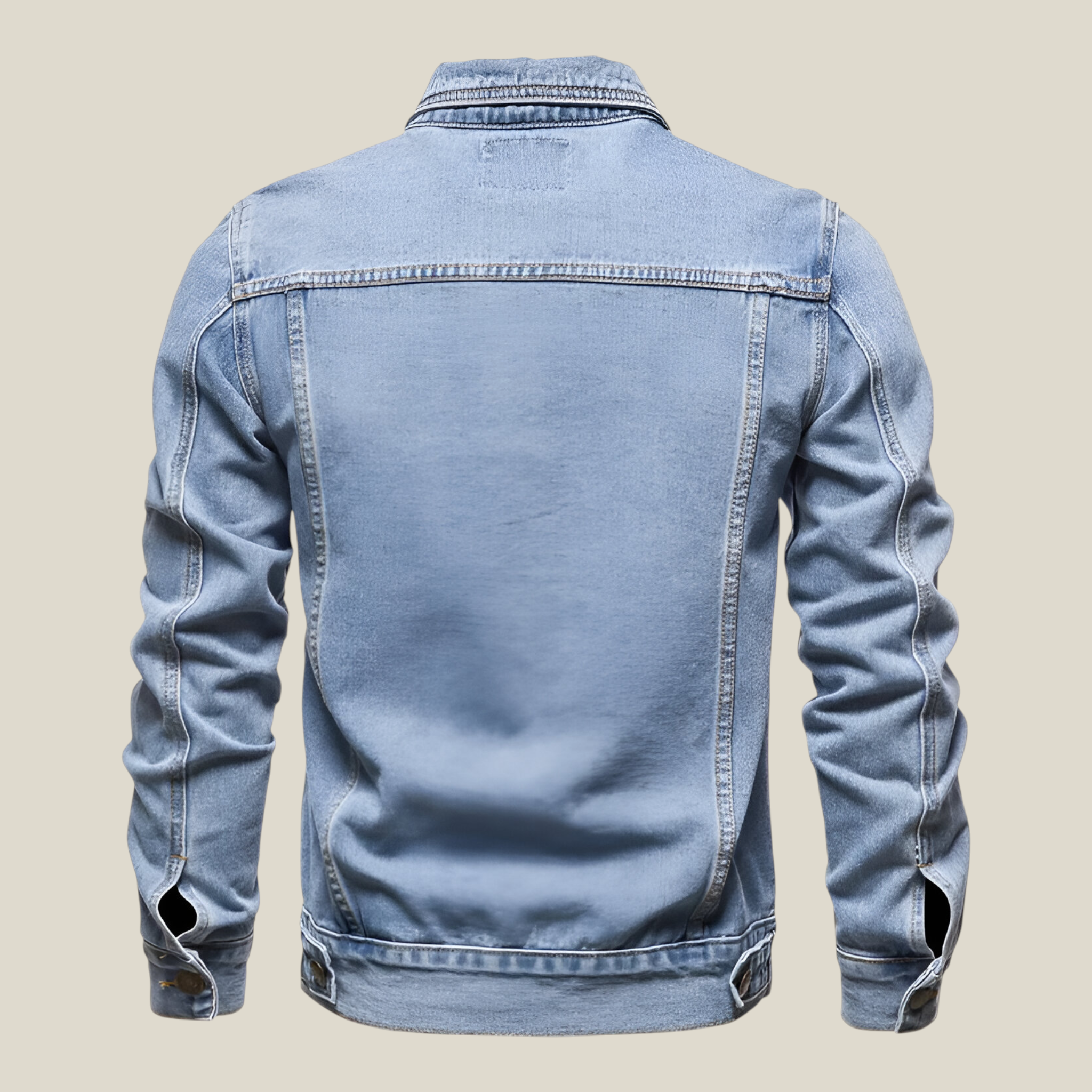Herren Schlanke Passform Denimjacke-Concept Fashion Lab