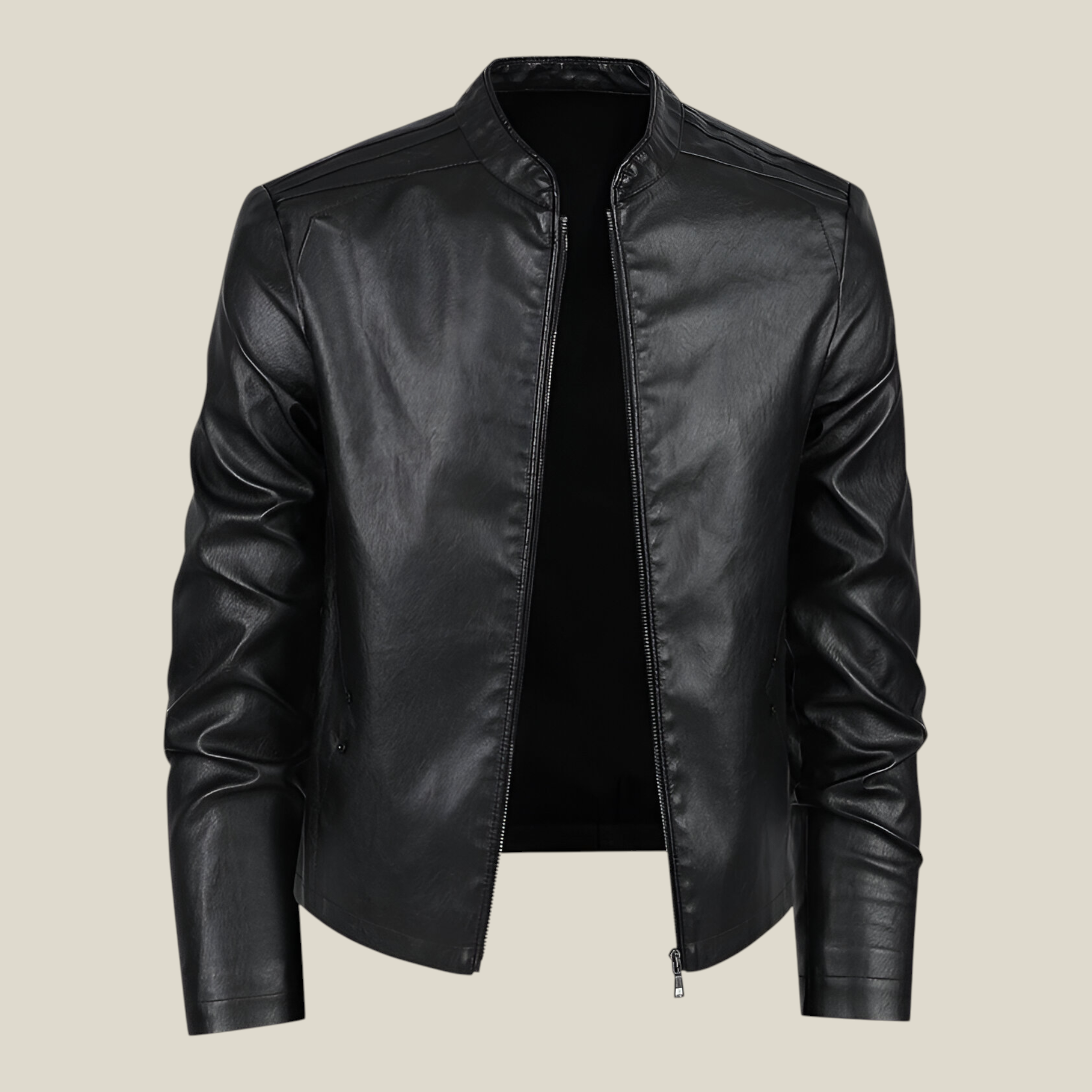 Herren Schlanke Passform Motorradjacke-Concept Fashion Lab