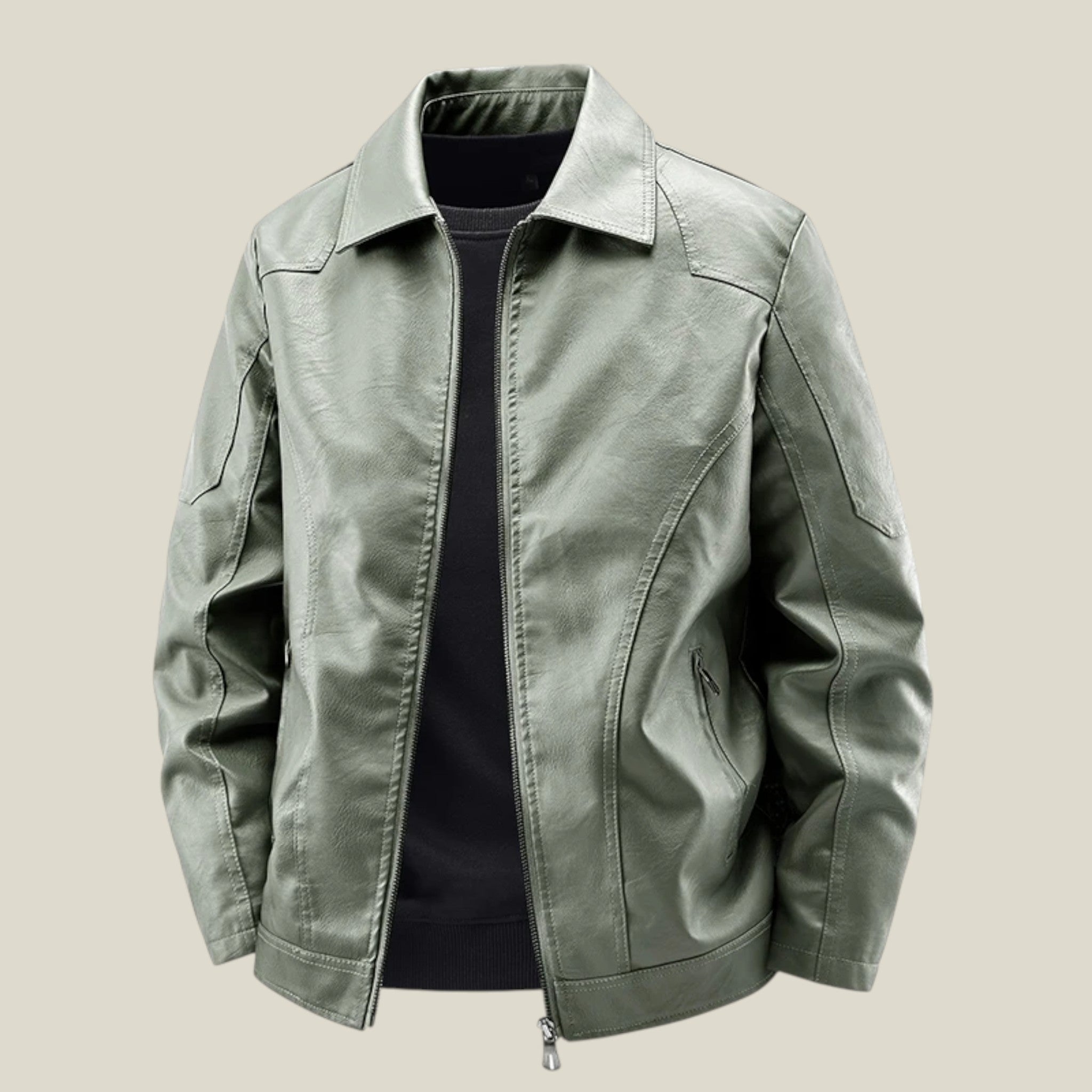 Retro Herrenjacke mit klassischem Kragen-Concept Fashion Lab