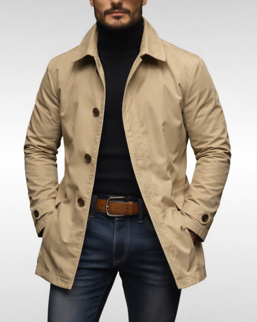 Sophisticated Urban Coat for Modern Style - - Coat - Concept Fashionlab