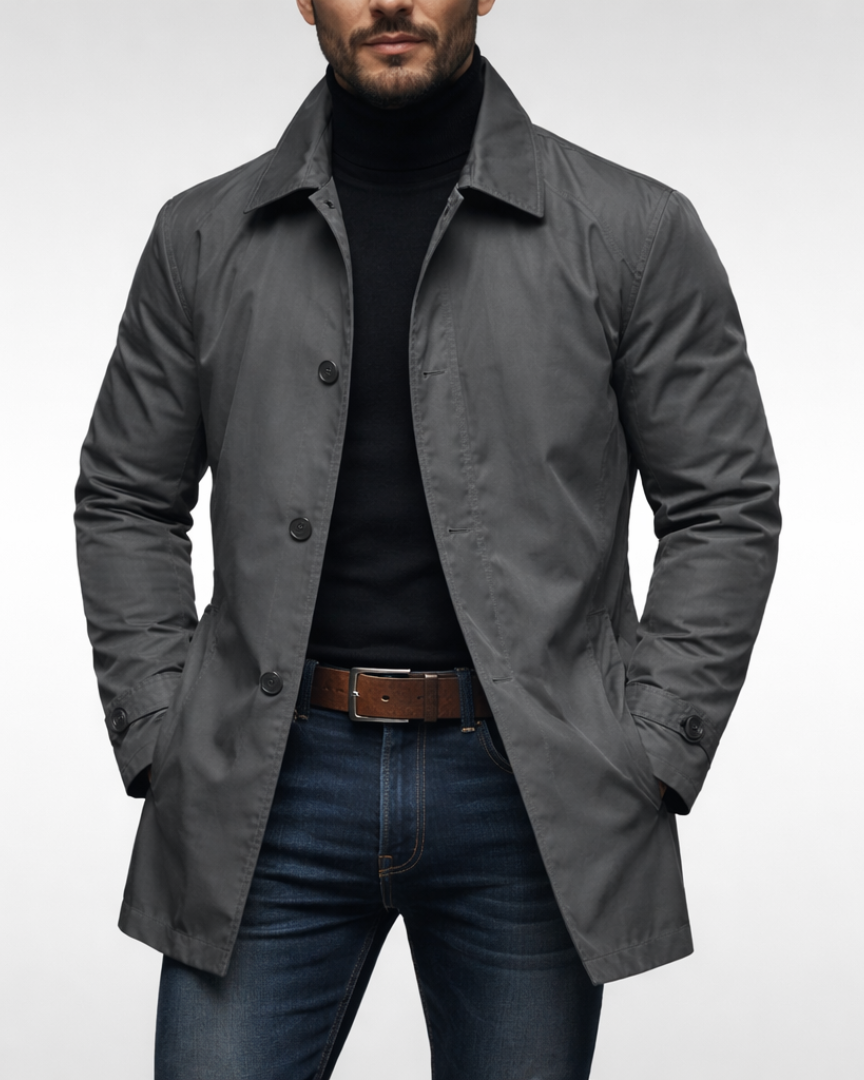Sophisticated Urban Coat for Modern Style - - Coat - Concept Fashionlab