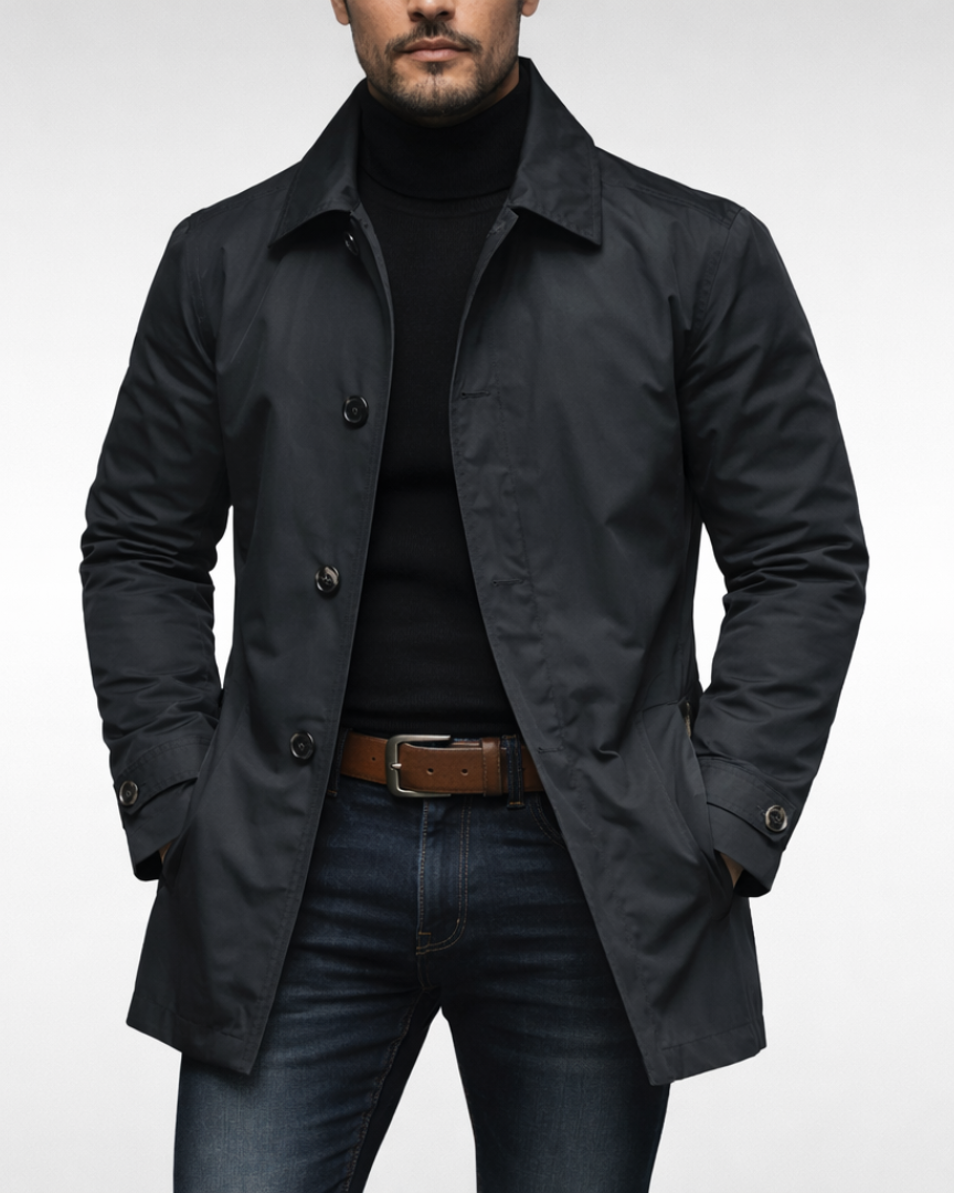 Sophisticated Urban Coat for Modern Style - - Coat - Concept Fashionlab